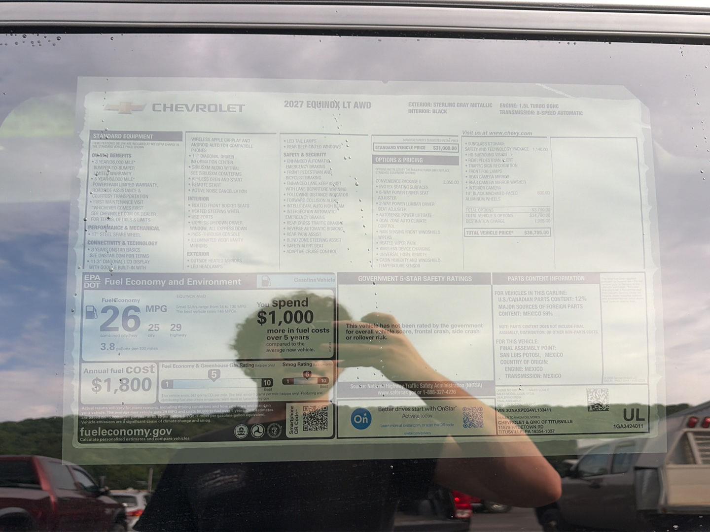 2027 Chevrolet Equinox AWD LT at Chevrolet & GMC Titusville