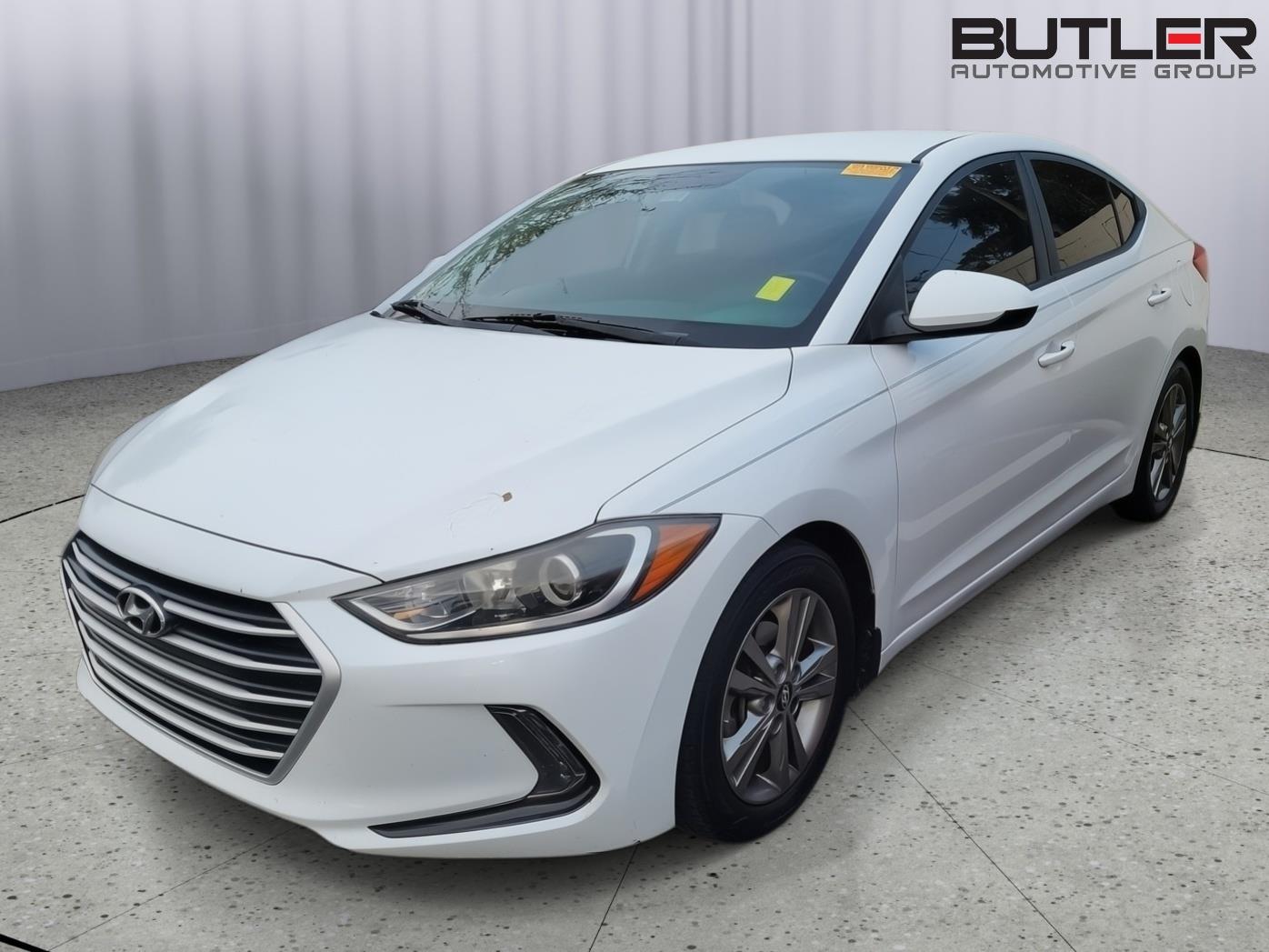 Quartz White Pearl 2017 Hyundai Elantra Sedan Front-Wheel Drive Automatic