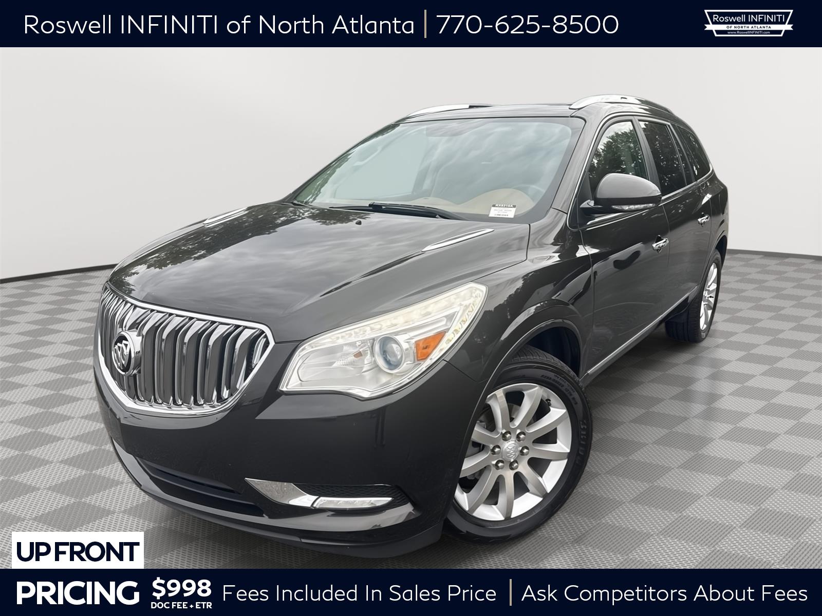 Mocha Bronze Metallic 2013 Buick Enclave Premium FWD SUV / Crossover Front-Wheel Drive 6-Speed Automatic