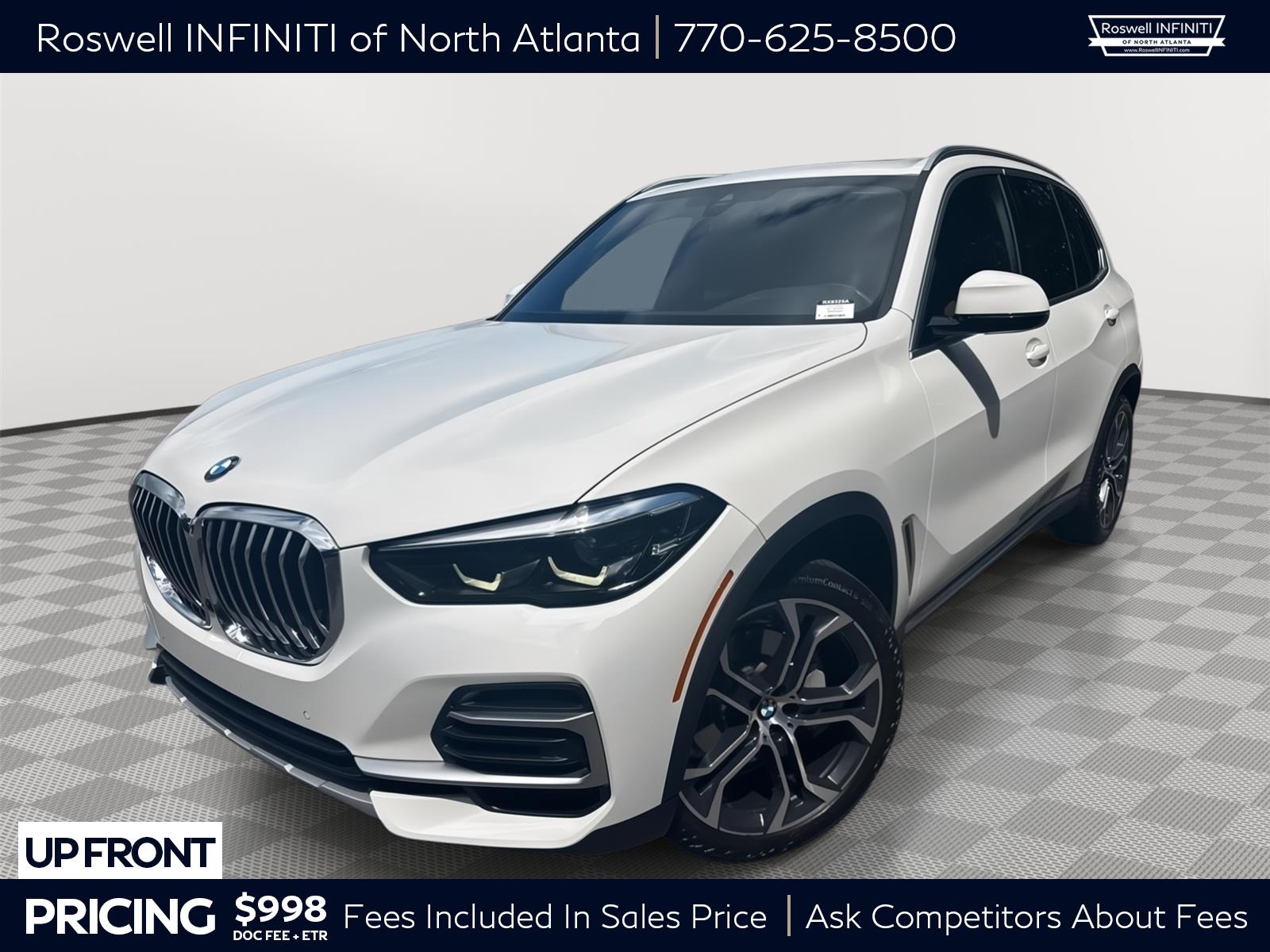 Alpine White 2022 BMW X5 SUV / Crossover Rear-Wheel Drive Automatic