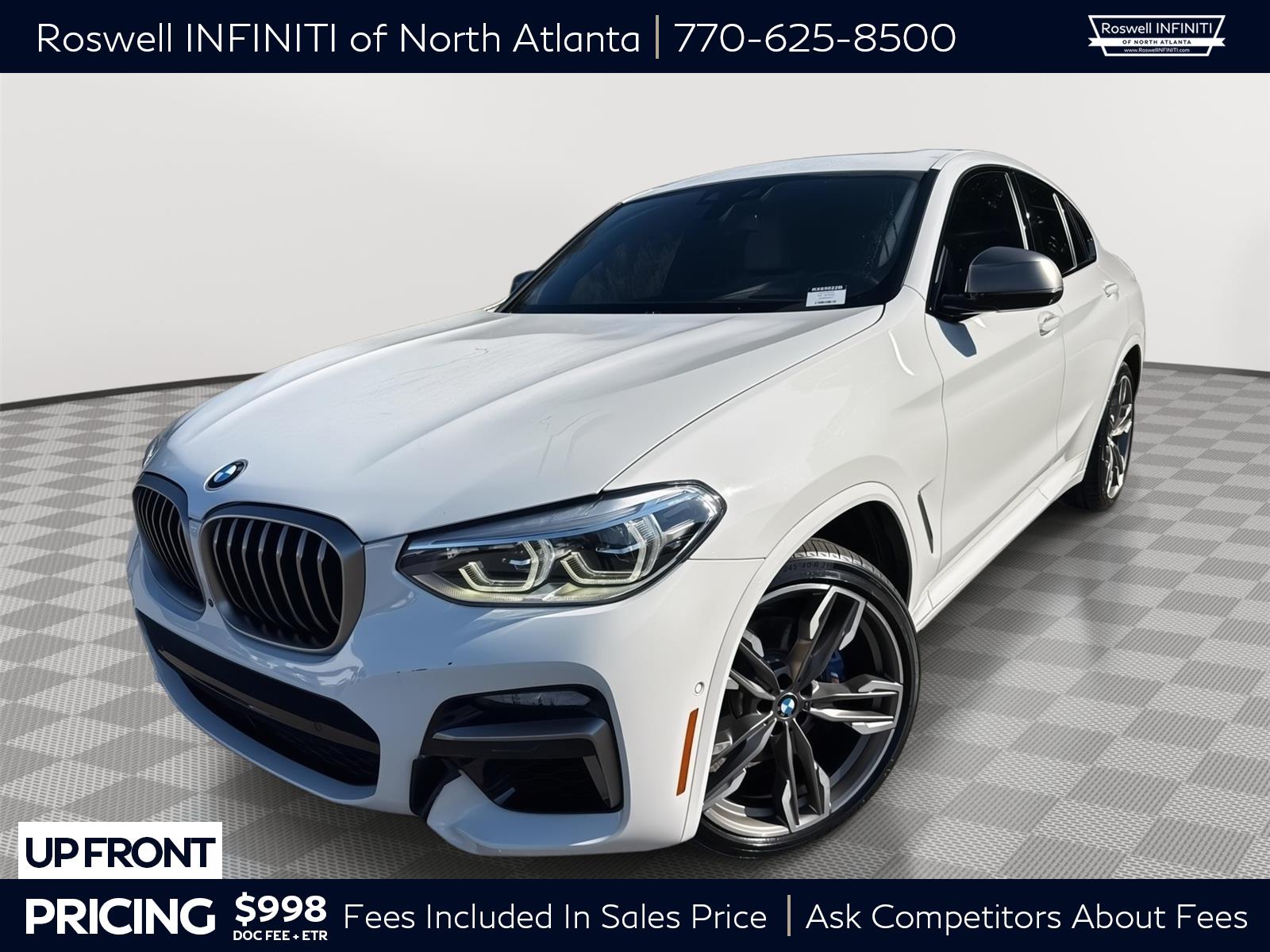 Alpine White 2020 BMW X4 SUV / Crossover All-Wheel Drive Automatic