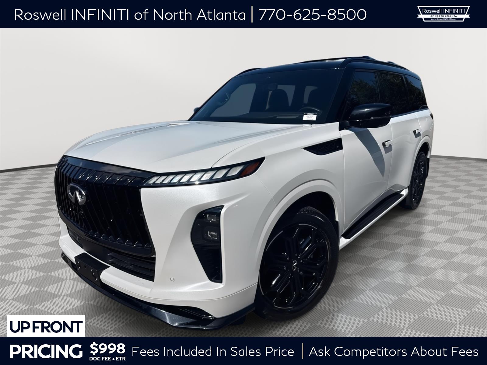 Radiant White 2026 INFINITI QX80 SUV / Crossover All-Wheel Drive Automatic