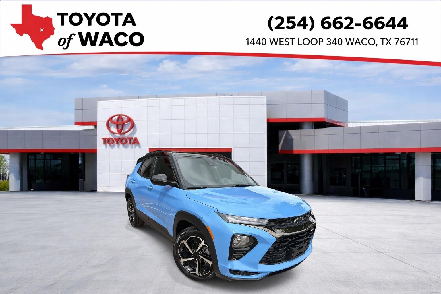 Fountain Blue 2023 Chevrolet Trailblazer RS FWD SUV / Crossover Front-Wheel Drive Continuously Variable Transmission