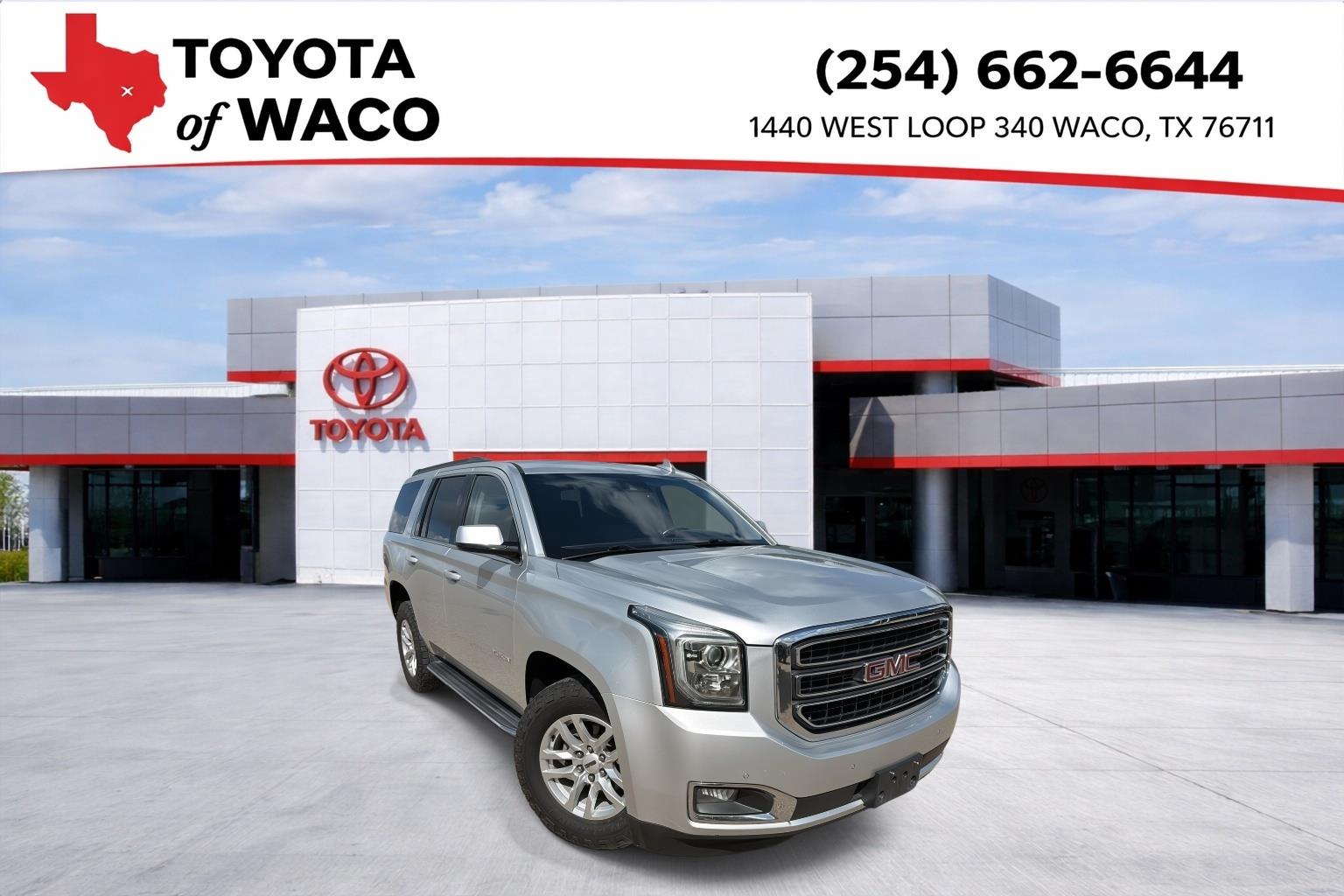 Quicksilver Metallic 2019 GMC Yukon SLT RWD SUV / Crossover 4X2 6-Speed Automatic