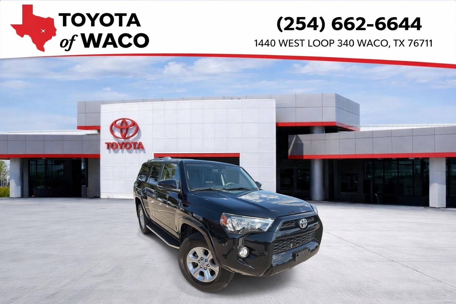 Midnight Black Metallic 2017 Toyota 4Runner SUV / Crossover 4X2 Automatic