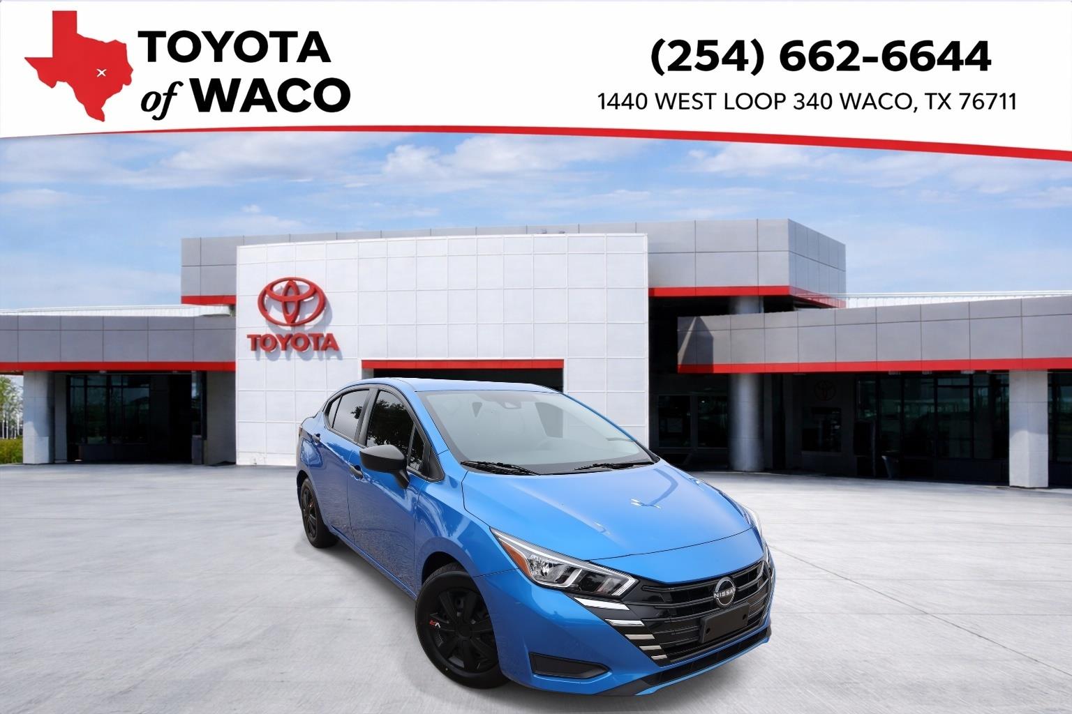 Electric Blue Metallic 2024 Nissan Versa Sedan Front-Wheel Drive Continuously Variable Transmission