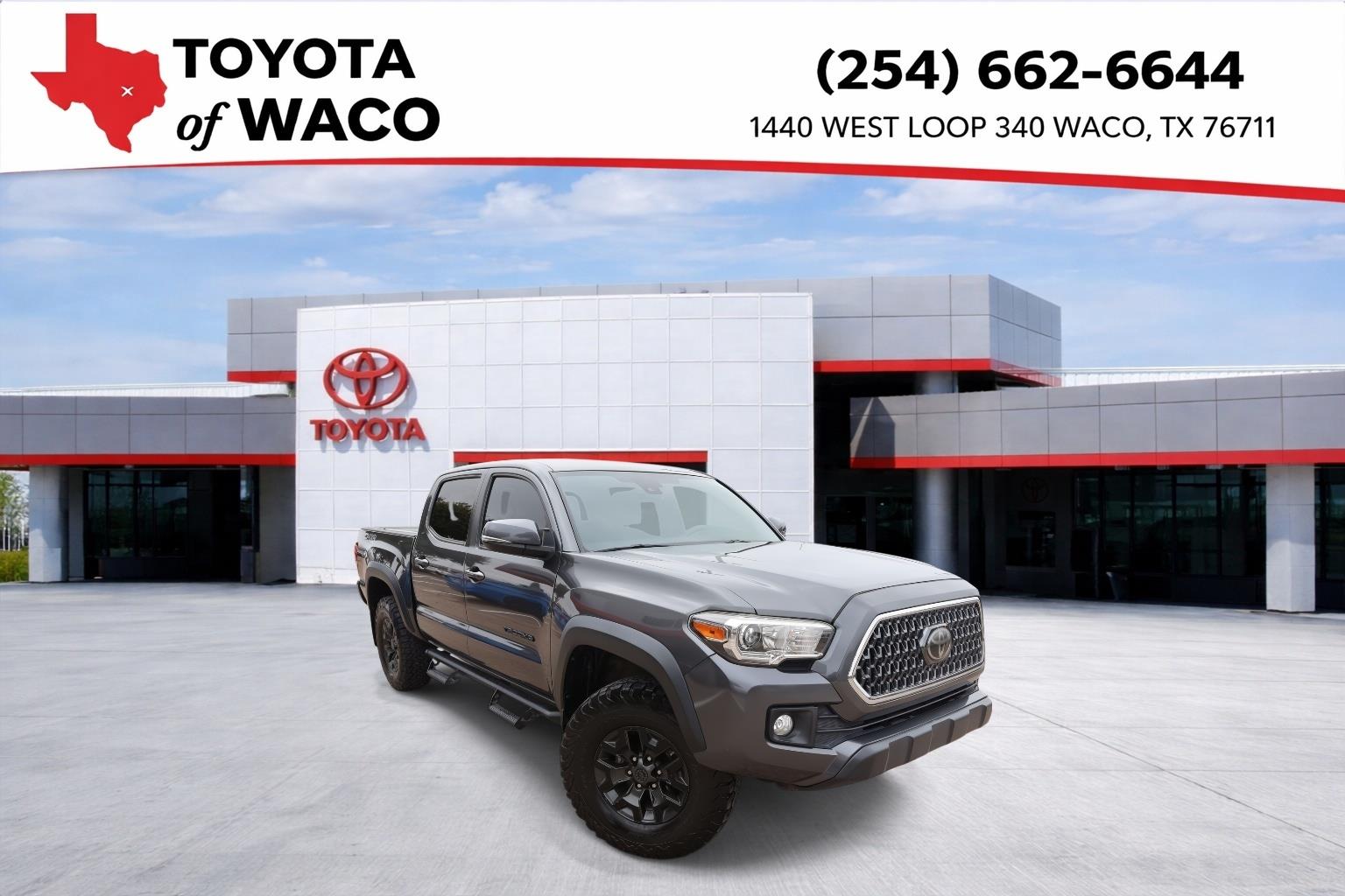 Magnetic Gray Metallic 2019 Toyota Tacoma Pickup Truck Four-Wheel Drive Automatic