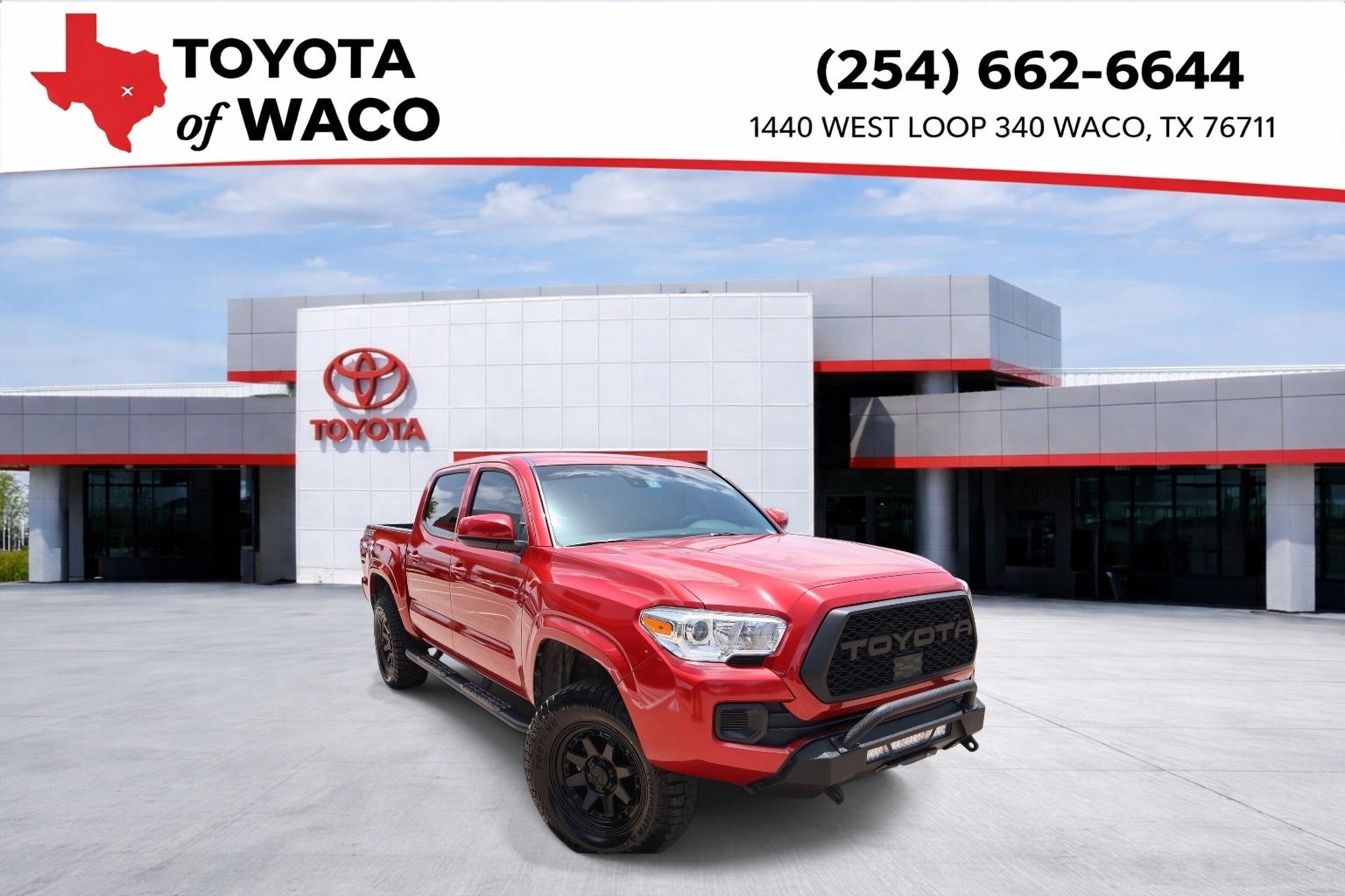 Barcelona Red Metallic 2023 Toyota Tacoma Pickup Truck Four-Wheel Drive Automatic
