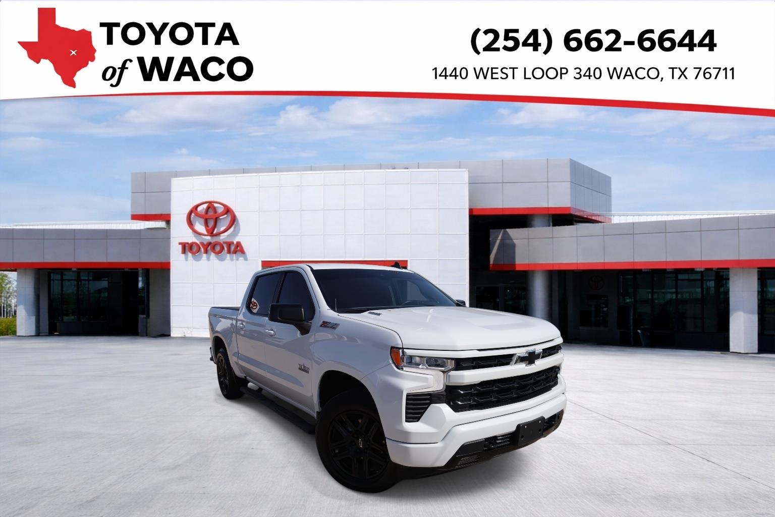 Summit White 2022 Chevrolet Silverado 1500 Pickup Truck Four-Wheel Drive Automatic
