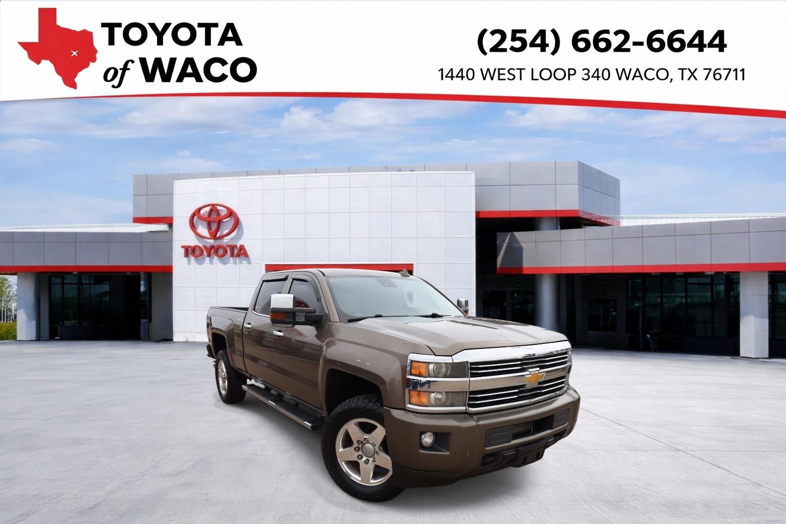 Brownstone Metallic 2015 Chevrolet Silverado 2500HD Pickup Truck Four-Wheel Drive 6-Speed Automatic