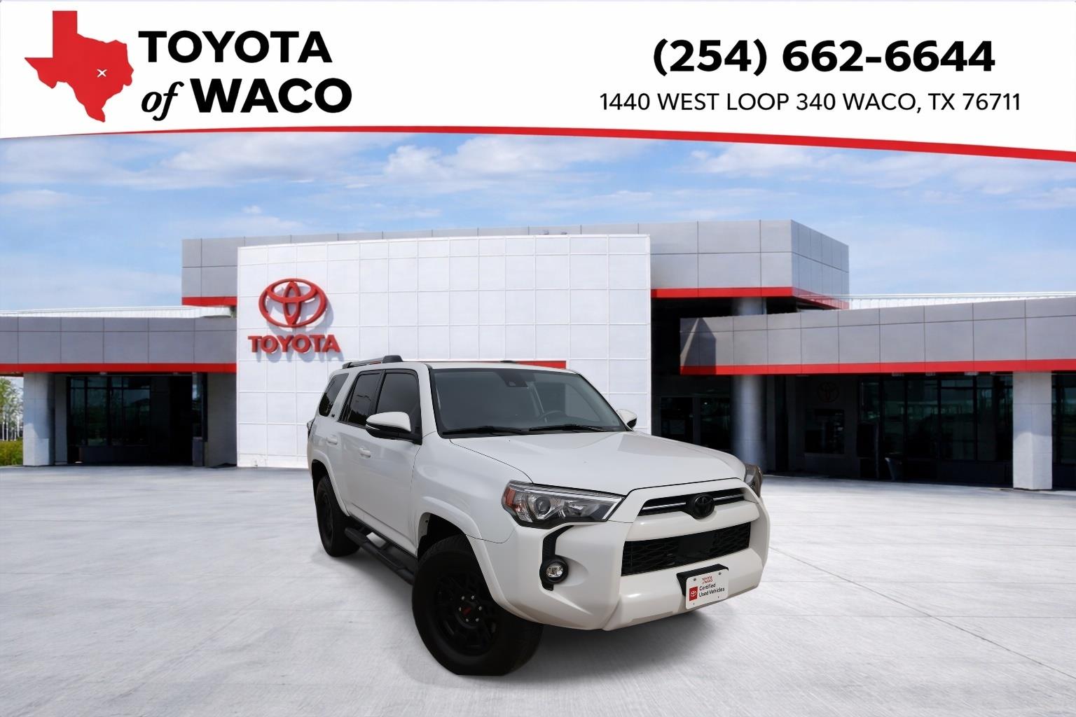 Super White 2021 Toyota 4Runner SUV / Crossover Four-Wheel Drive Automatic