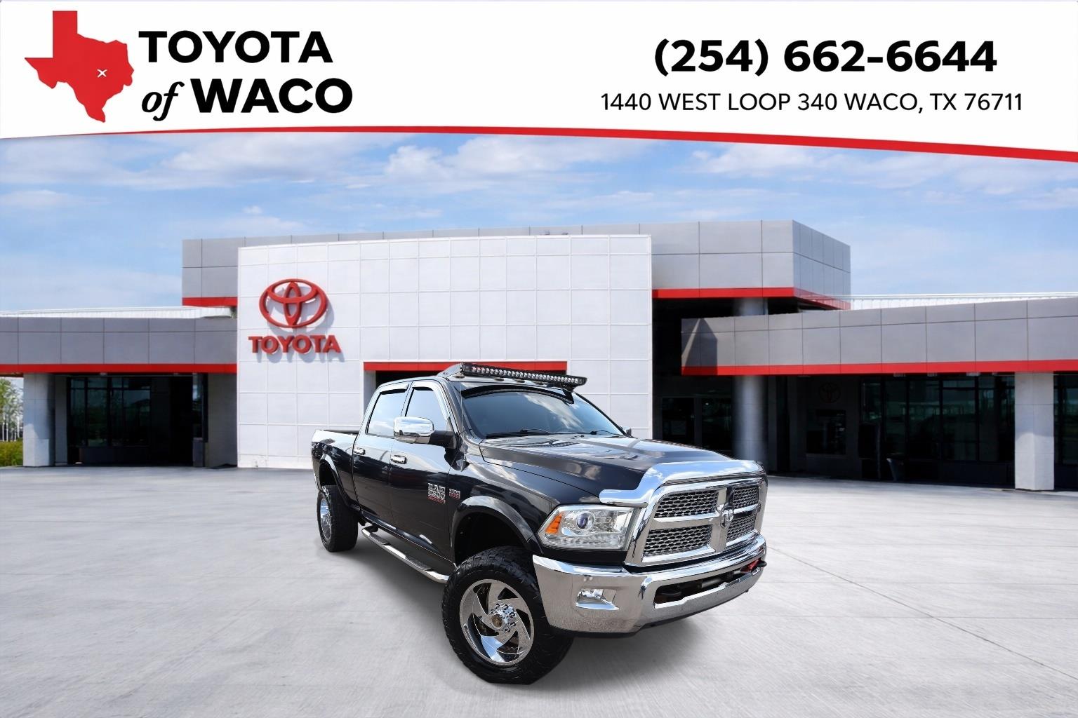 Brilliant Black Crystal Pearlcoat 2015 RAM 2500 Pickup Truck Four-Wheel Drive 6-Speed Automatic