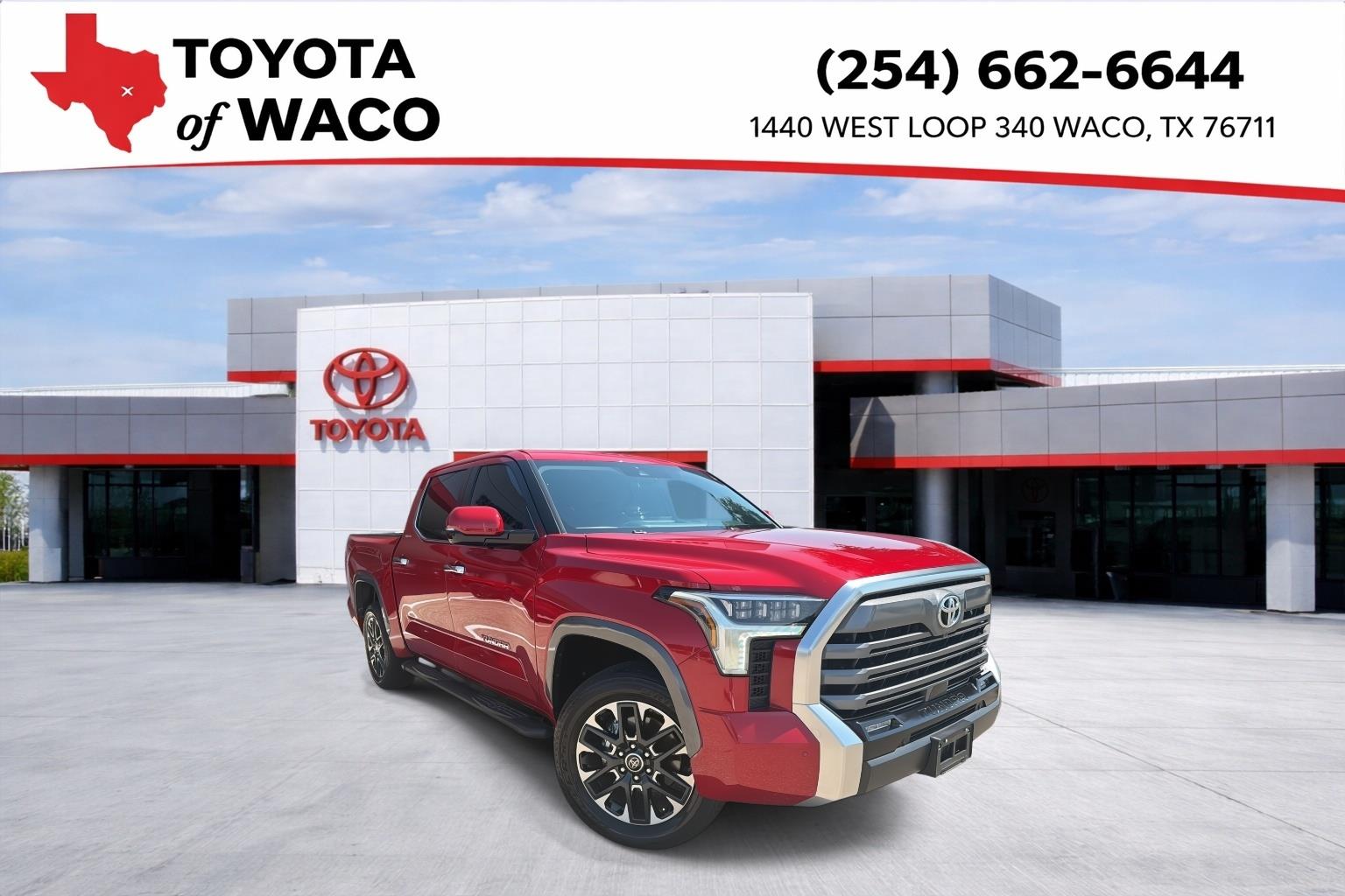 Supersonic Red 2024 Toyota Tundra Pickup Truck Four-Wheel Drive Automatic