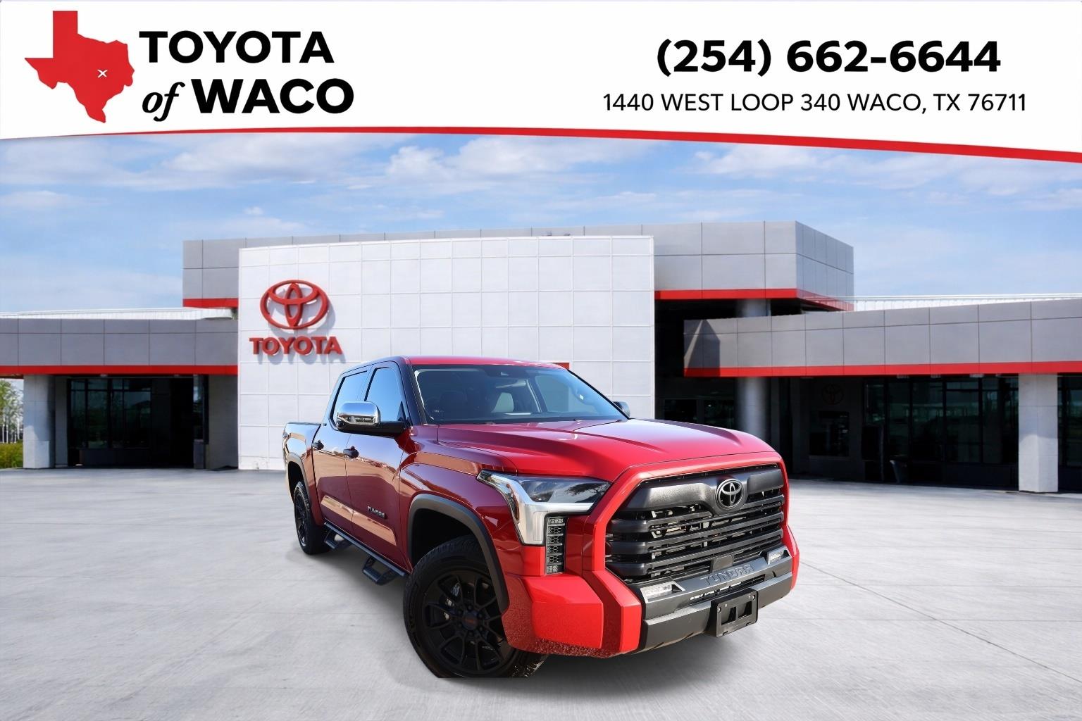 Supersonic Red 2022 Toyota Tundra Pickup Truck Four-Wheel Drive Automatic