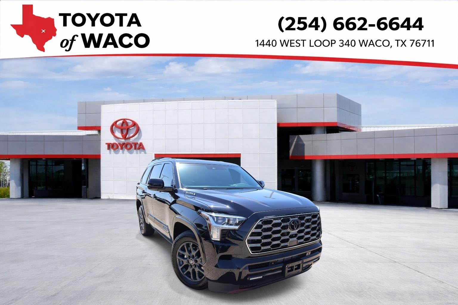 Midnight Black Metallic 2026 Toyota Sequoia SUV / Crossover Four-Wheel Drive Automatic