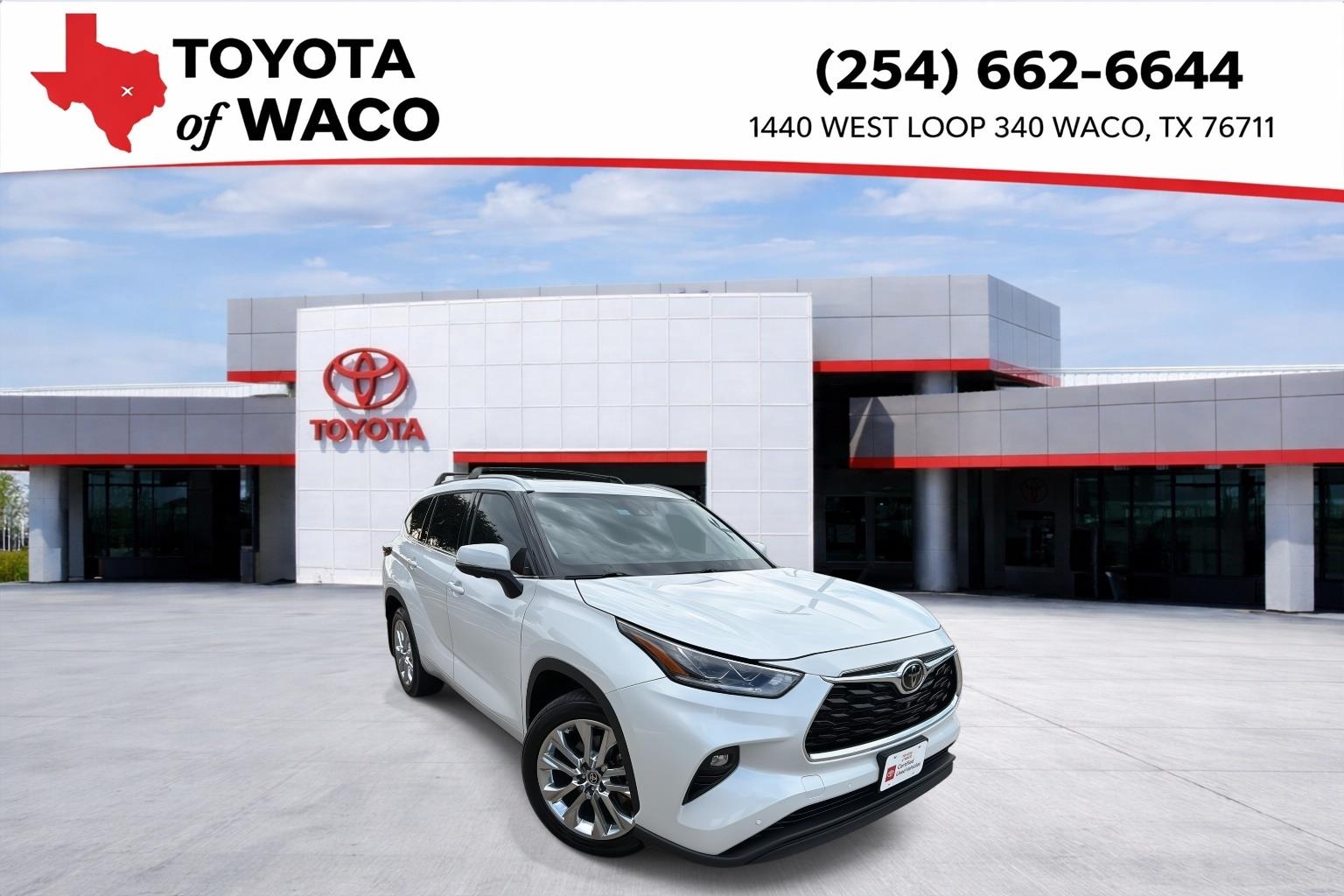 White (Wind Chill Pearl) 2024 Toyota Highlander SUV / Crossover All-Wheel Drive 8-Speed Automatic