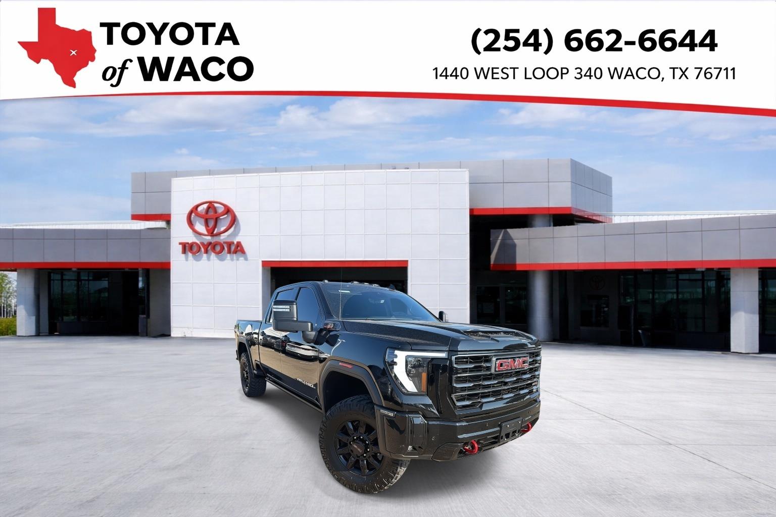 Onyx Black 2025 GMC Sierra 2500HD Pickup Truck Four-Wheel Drive Automatic