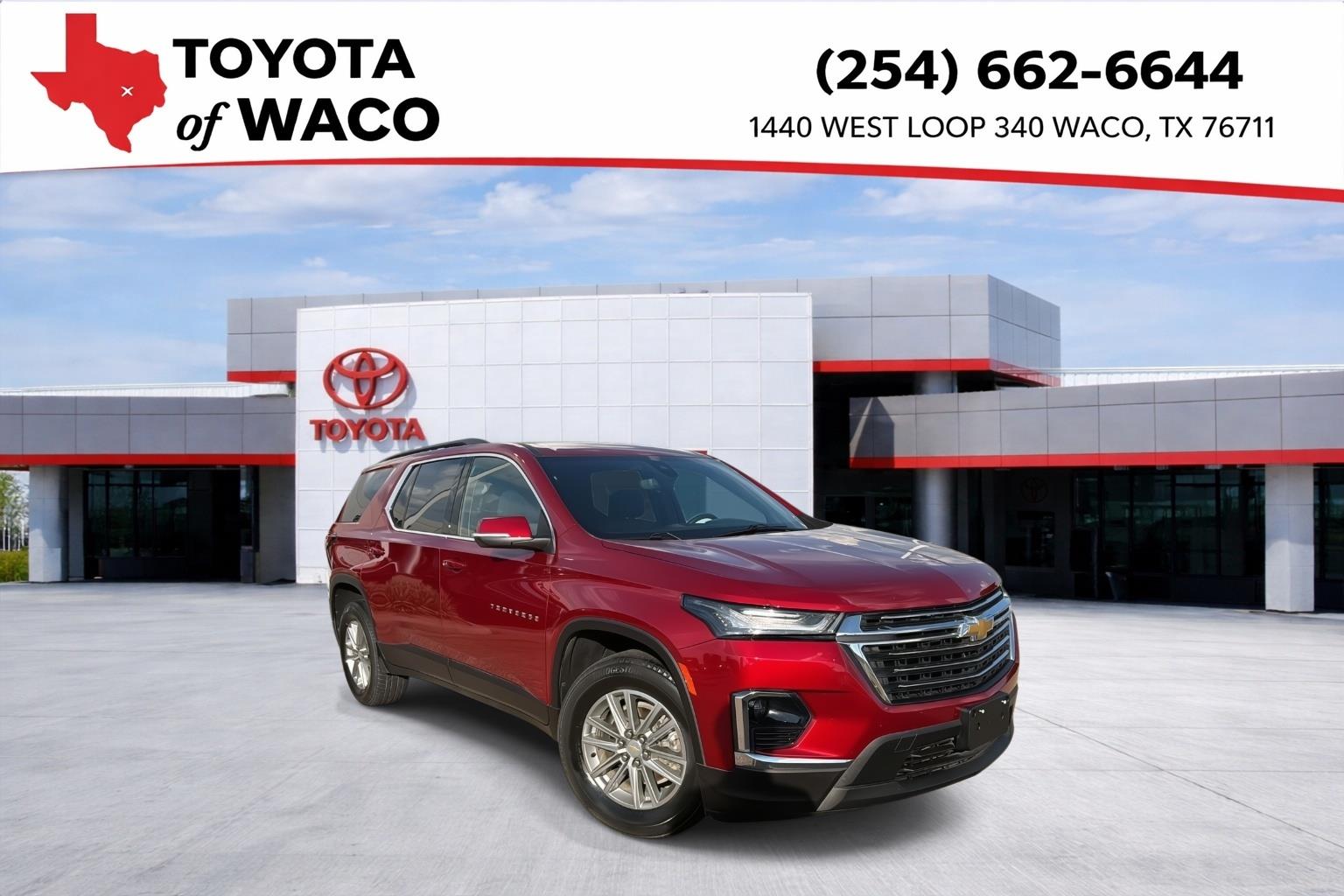 Radiant Red Tintcoat 2023 Chevrolet Traverse SUV / Crossover Front-Wheel Drive 9-Speed Automatic