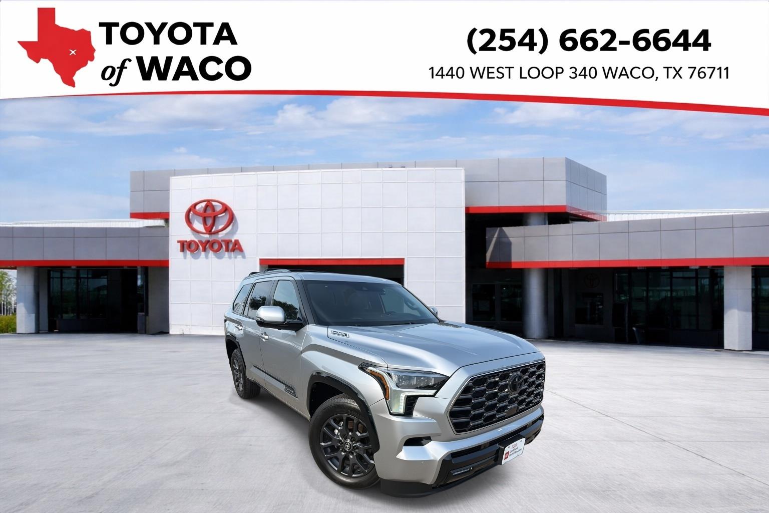 Celestial Silver Metallic 2025 Toyota Sequoia SUV / Crossover Four-Wheel Drive Automatic