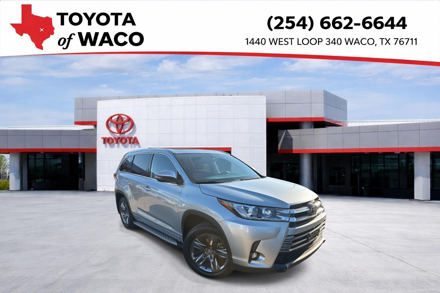 Celestial Silver Metallic 2019 Toyota Highlander SUV / Crossover Front-Wheel Drive Automatic