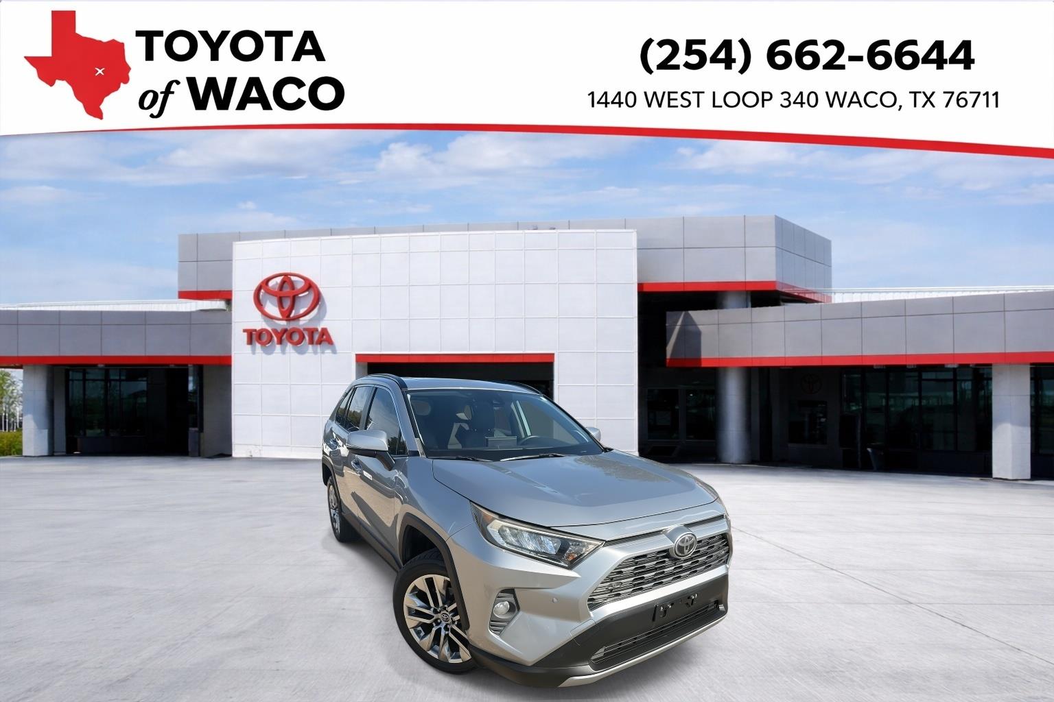 Silver Sky Metallic 2019 Toyota RAV4 SUV / Crossover Front-Wheel Drive Automatic