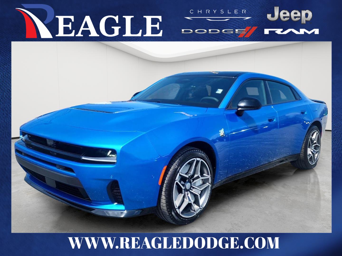 Bludicrous Blue 2026 Dodge Charger Sedan All-Wheel Drive 8-Speed Automatic