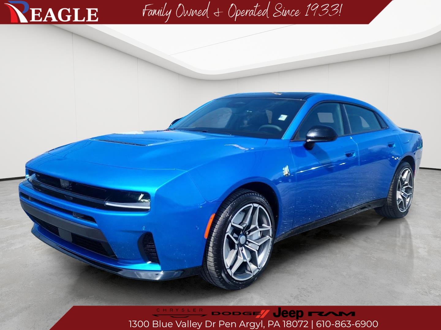 Bludicrous Blue 2026 Dodge Charger Sedan All-Wheel Drive 8-Speed Automatic