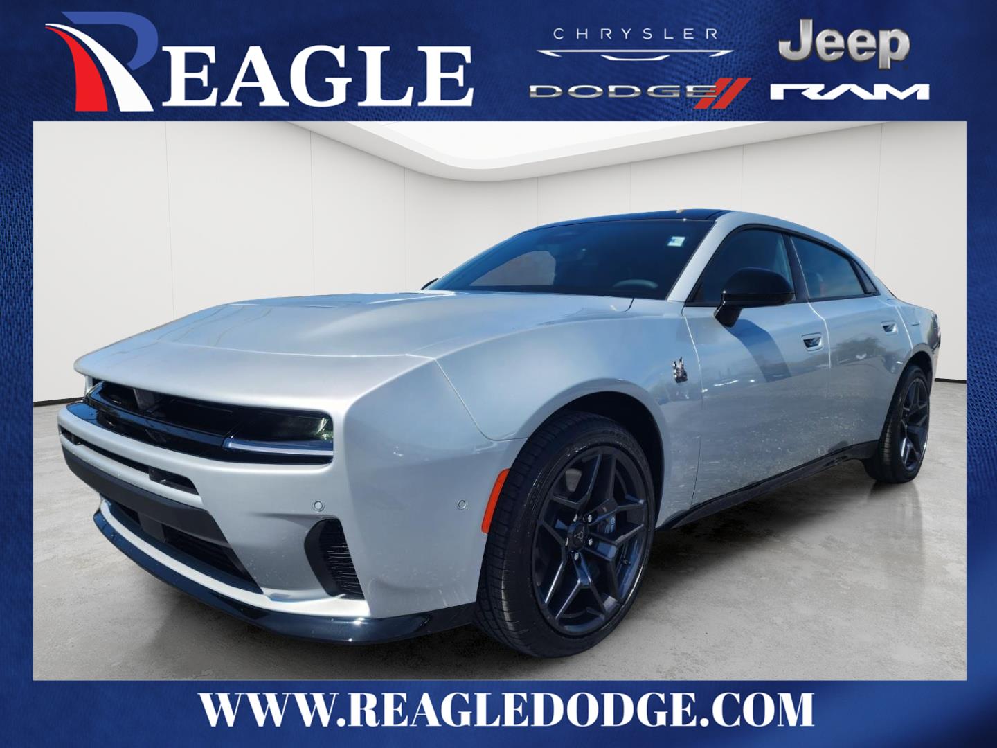 Triple Nickel Silver 2026 Dodge Charger Sedan All-Wheel Drive 8-Speed Automatic
