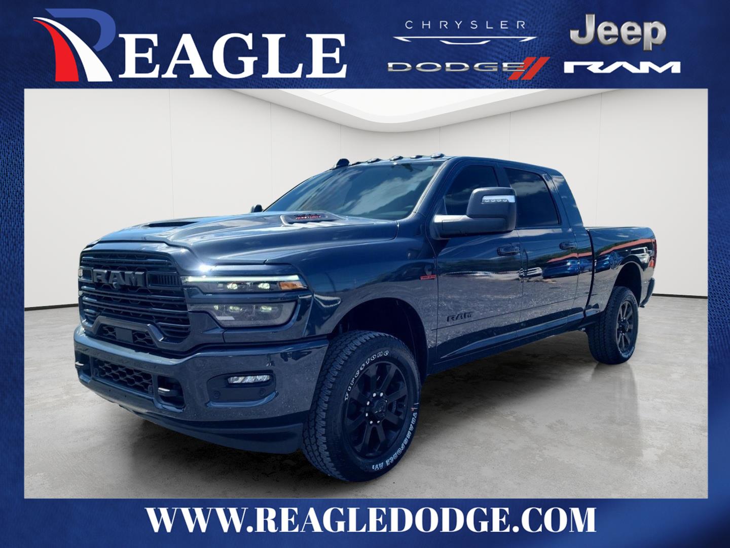 Forged Blue Metallic 2026 RAM 2500 Pickup Truck Four-Wheel Drive 8-Speed Automatic