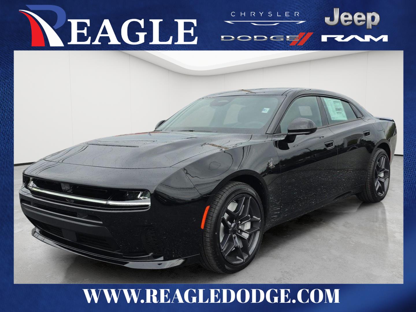 Diamond Black Crystal Pearlcoat 2027 Dodge Charger Sedan All-Wheel Drive 8-Speed Automatic