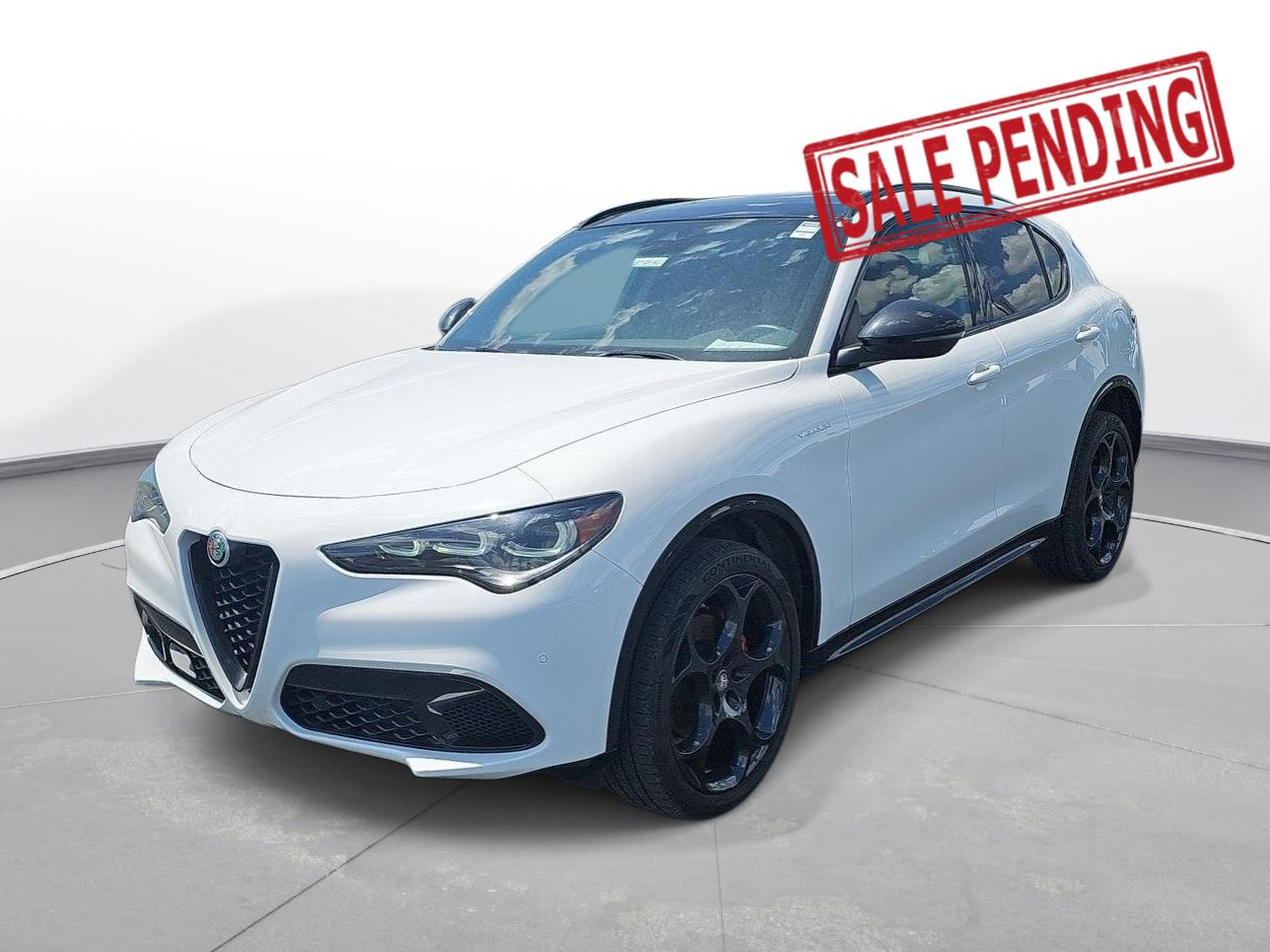 Alfa White 2024 Alfa Romeo Stelvio SUV / Crossover All-Wheel Drive Automatic