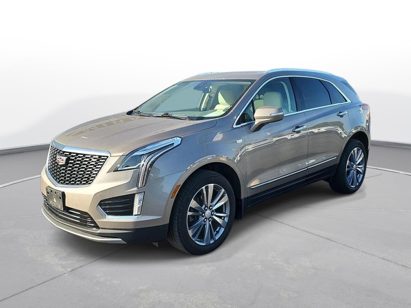 Latte Metallic 2023 Cadillac XT5 Premium Luxury AWD SUV / Crossover Four-Wheel Drive 9-Speed Automatic