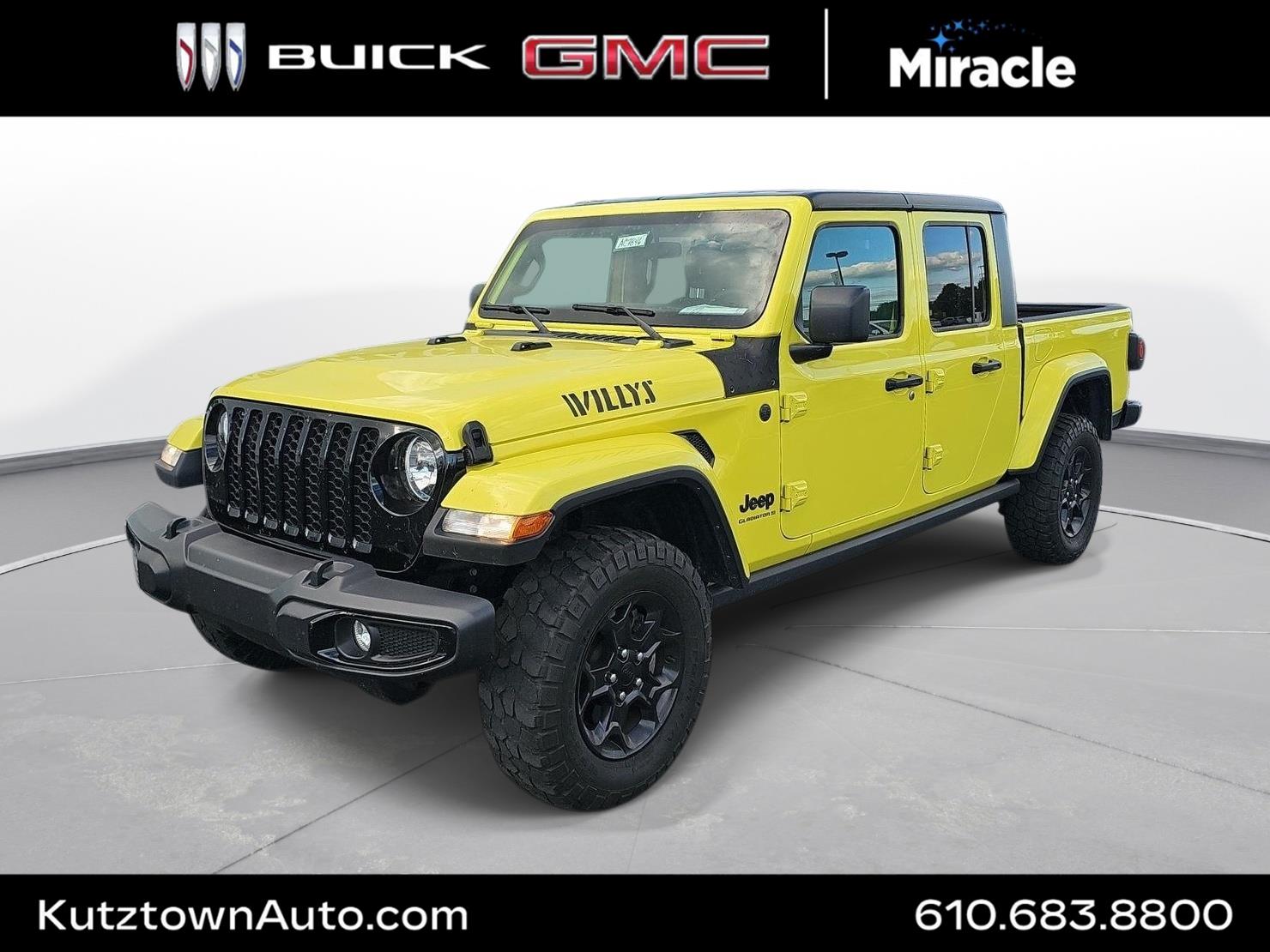 High Velocity Clearcoat 2023 Jeep Gladiator Pickup Truck Four-Wheel Drive 8-Speed Automatic