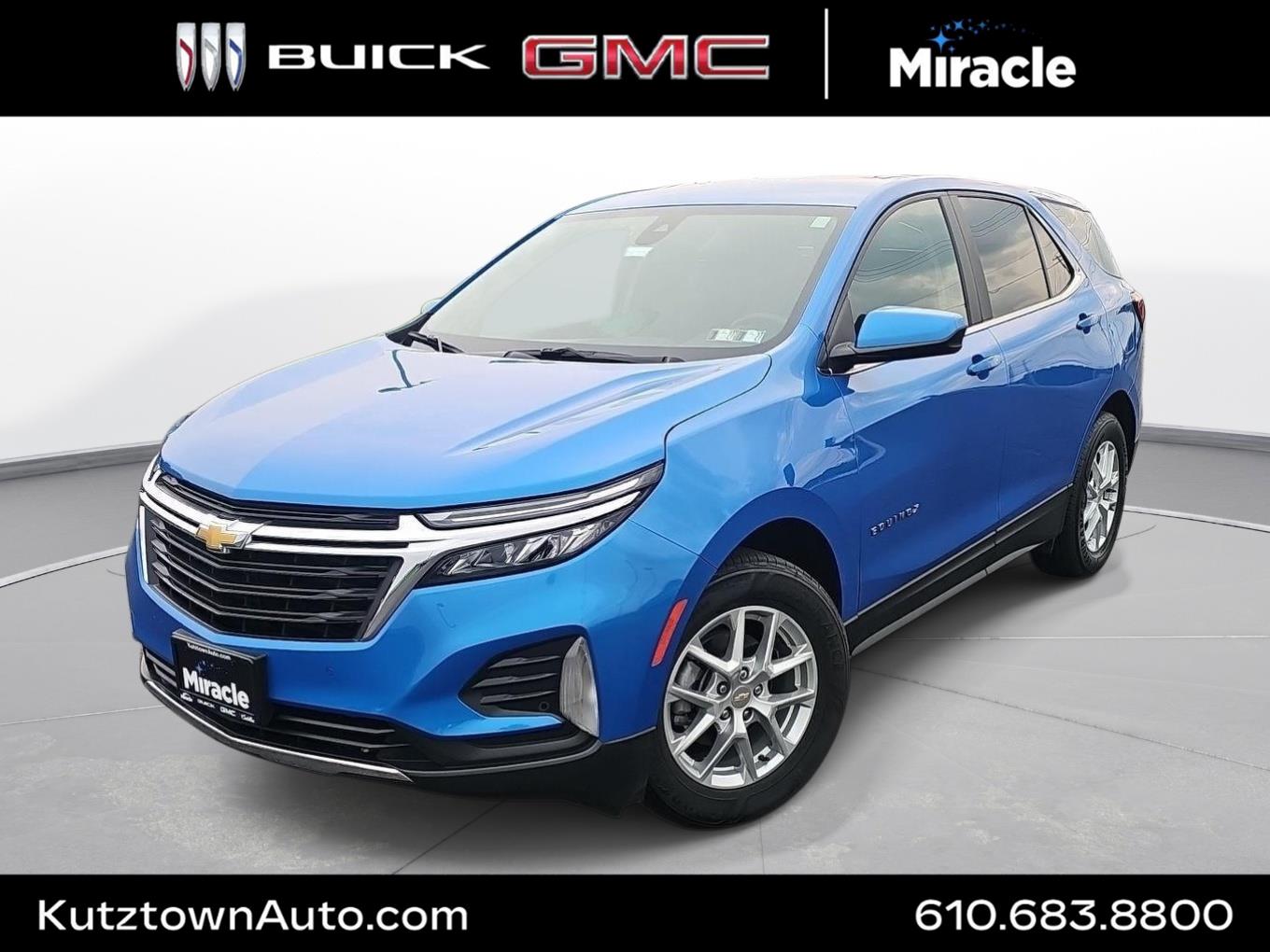 Riptide Blue Metallic 2024 Chevrolet Equinox SUV / Crossover Four-Wheel Drive 6-Speed Automatic Overdrive