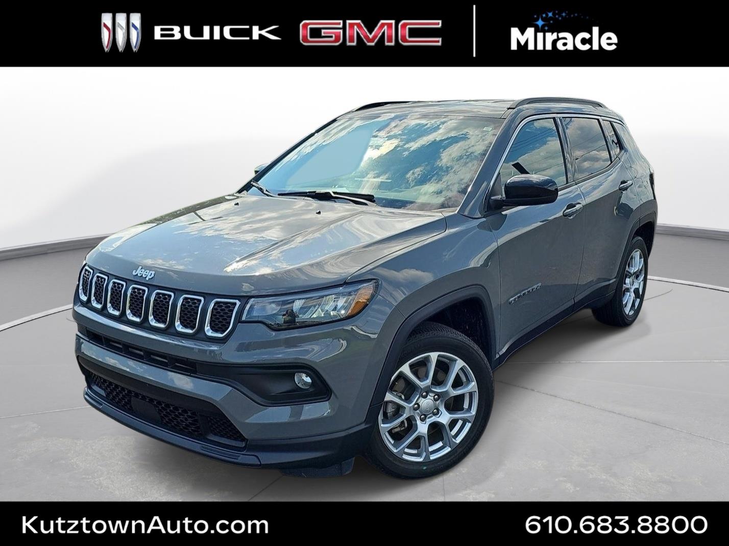 Sting-Gray Clearcoat 2024 Jeep Compass SUV / Crossover Four-Wheel Drive 8-Speed Automatic