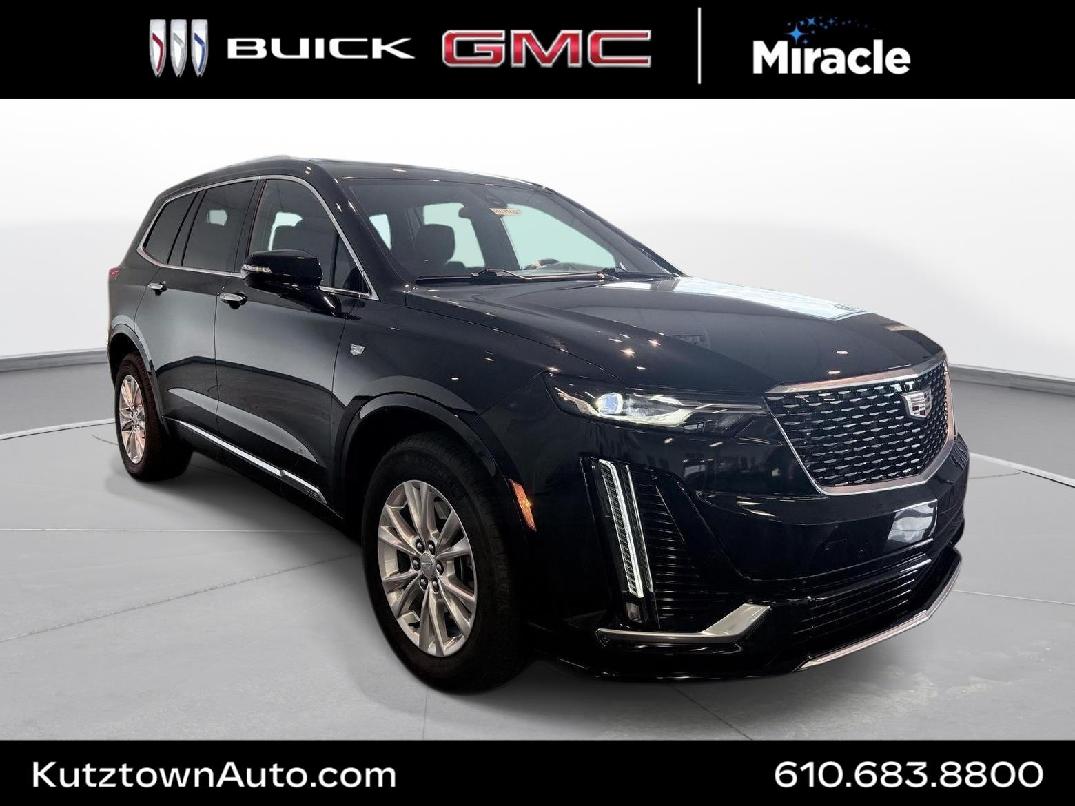 Stellar Black Metallic 2024 Cadillac XT6 SUV / Crossover Four-Wheel Drive 9-Speed Automatic
