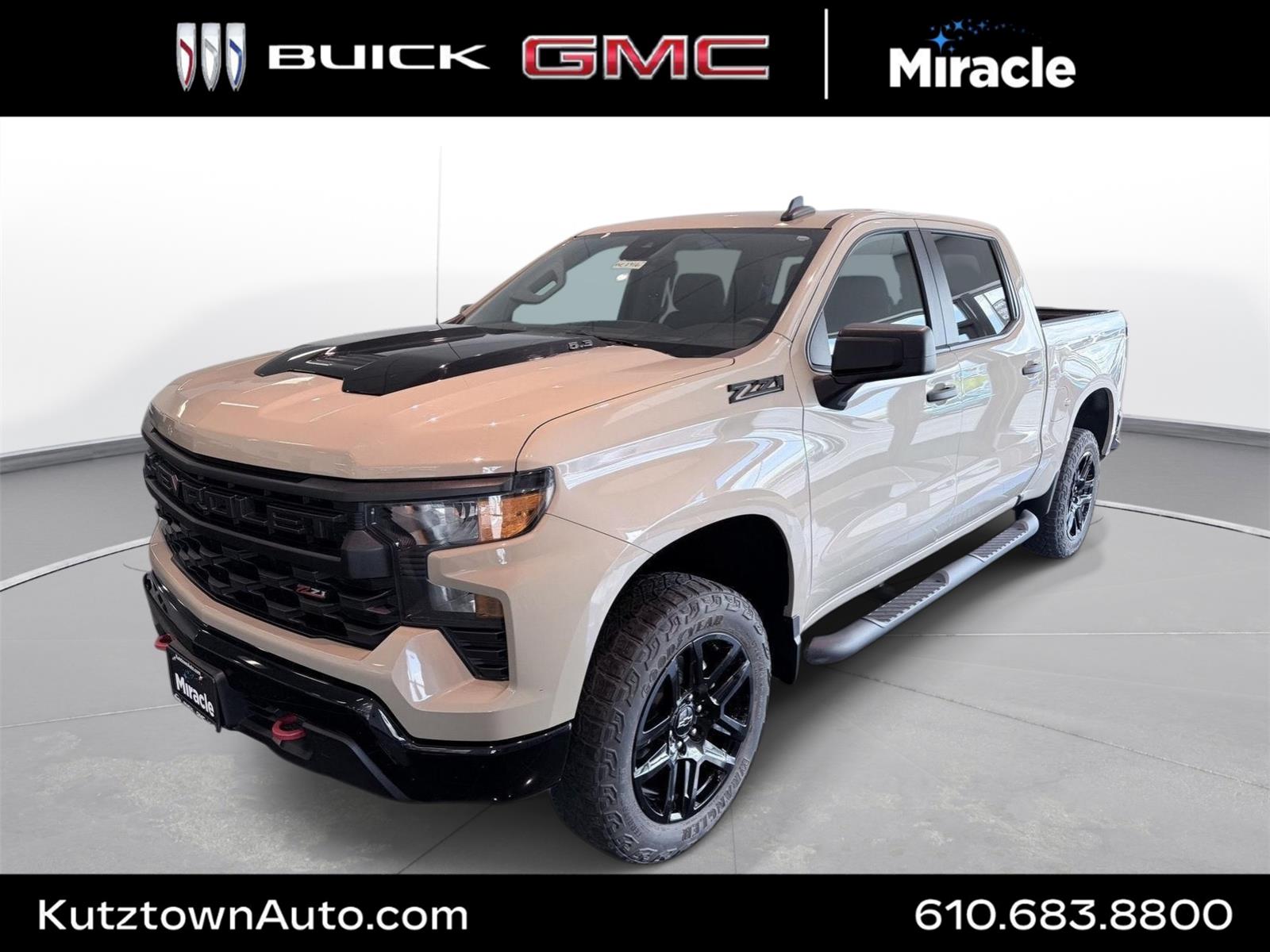 Sand Dune Metallic 2023 Chevrolet Silverado 1500 Pickup Truck Four-Wheel Drive Automatic