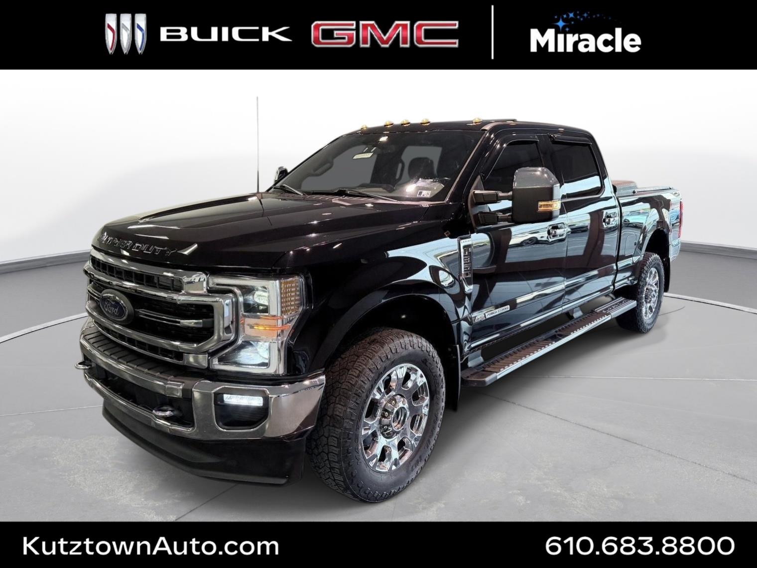 Agate Black Metallic 2022 Ford F-350 Super Duty Pickup Truck Four-Wheel Drive Automatic