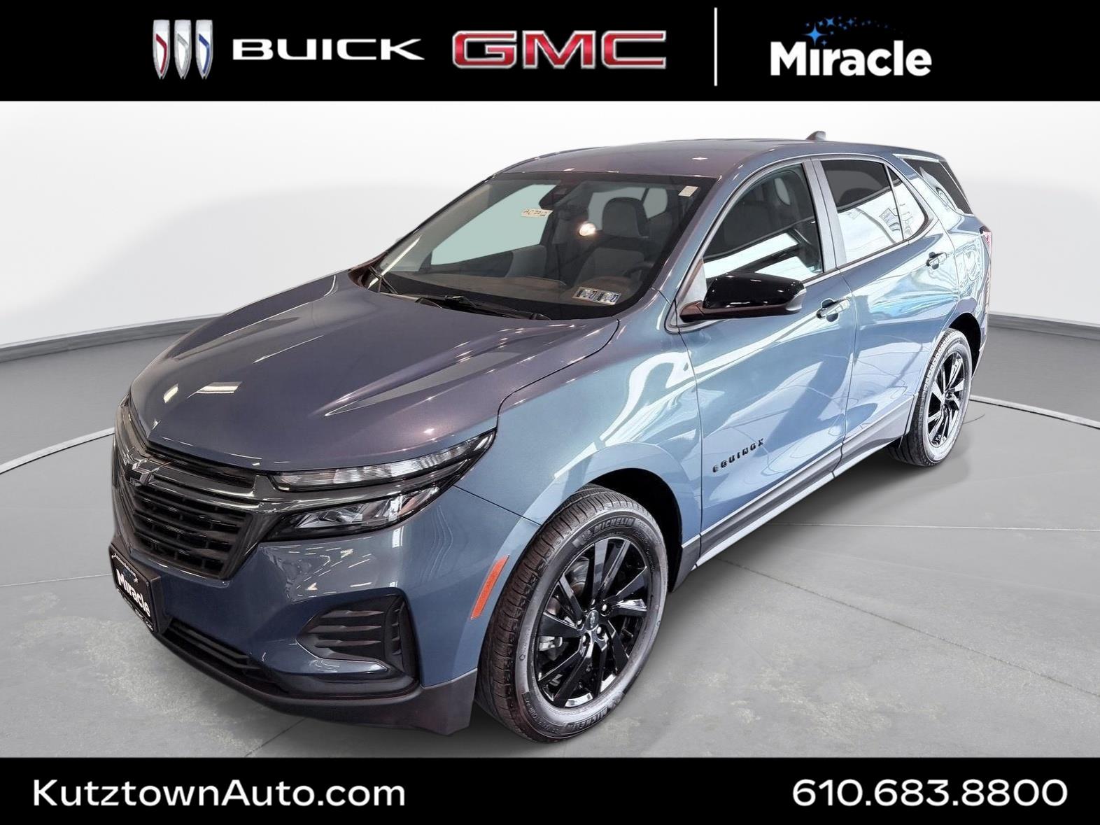 Lakeshore Blue Metallic 2024 Chevrolet Equinox SUV / Crossover Four-Wheel Drive 6-Speed Automatic Overdrive