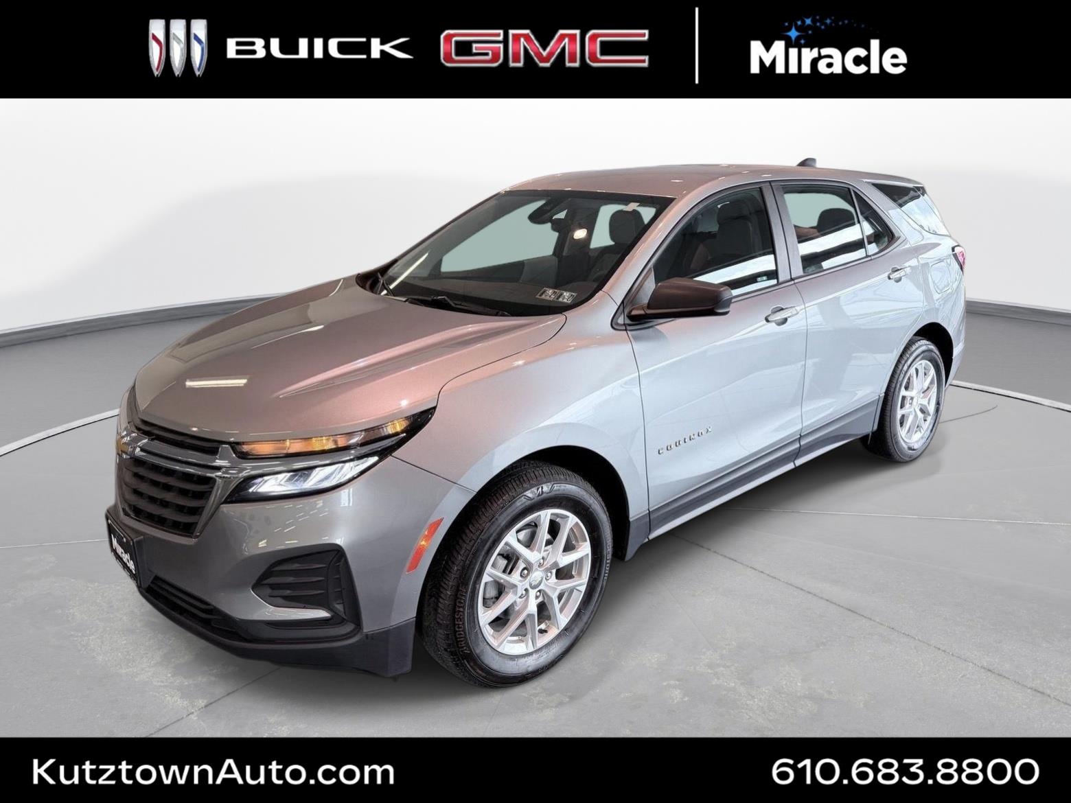 Sterling Gray Metallic 2024 Chevrolet Equinox SUV / Crossover Four-Wheel Drive 6-Speed Automatic Overdrive