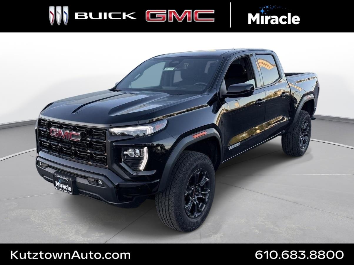 Onyx Black 2025 GMC Canyon Pickup Truck Four-Wheel Drive 8-Speed Automatic