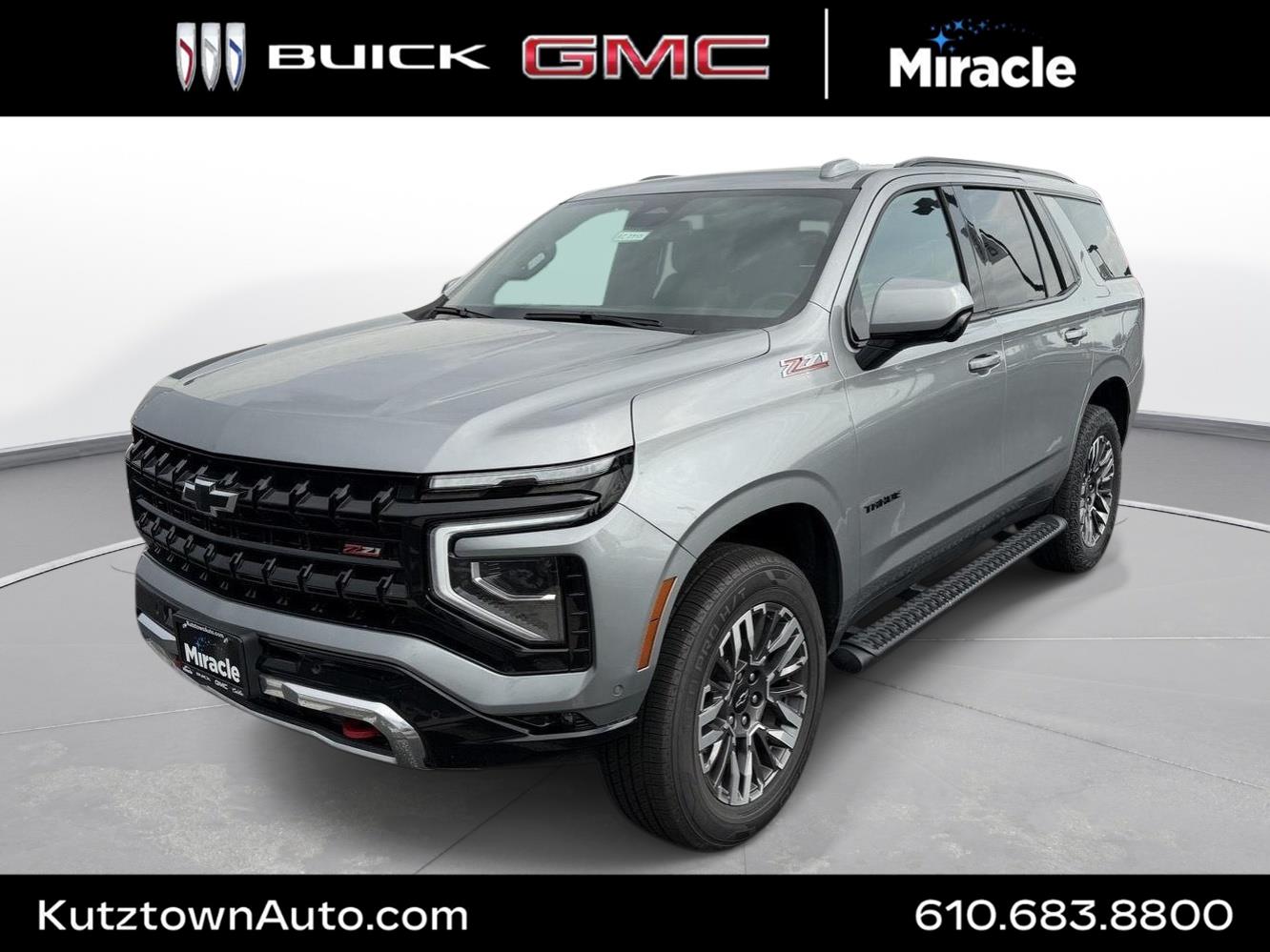 Sterling Gray Metallic 2025 Chevrolet Tahoe SUV / Crossover Four-Wheel Drive Automatic
