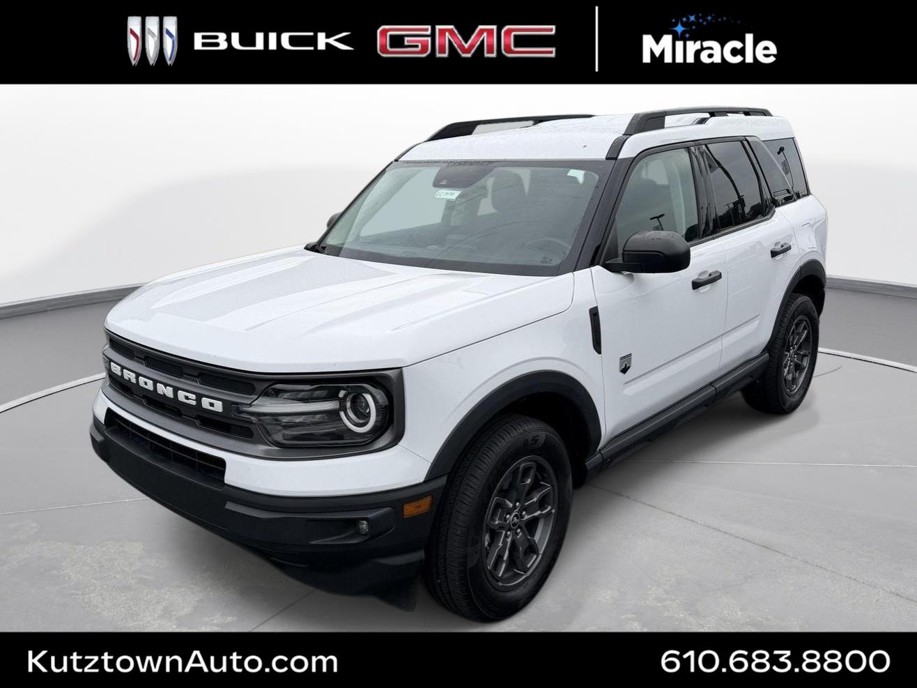 Oxford White 2023 Ford Bronco Sport SUV / Crossover All-Wheel Drive 8-Speed Automatic