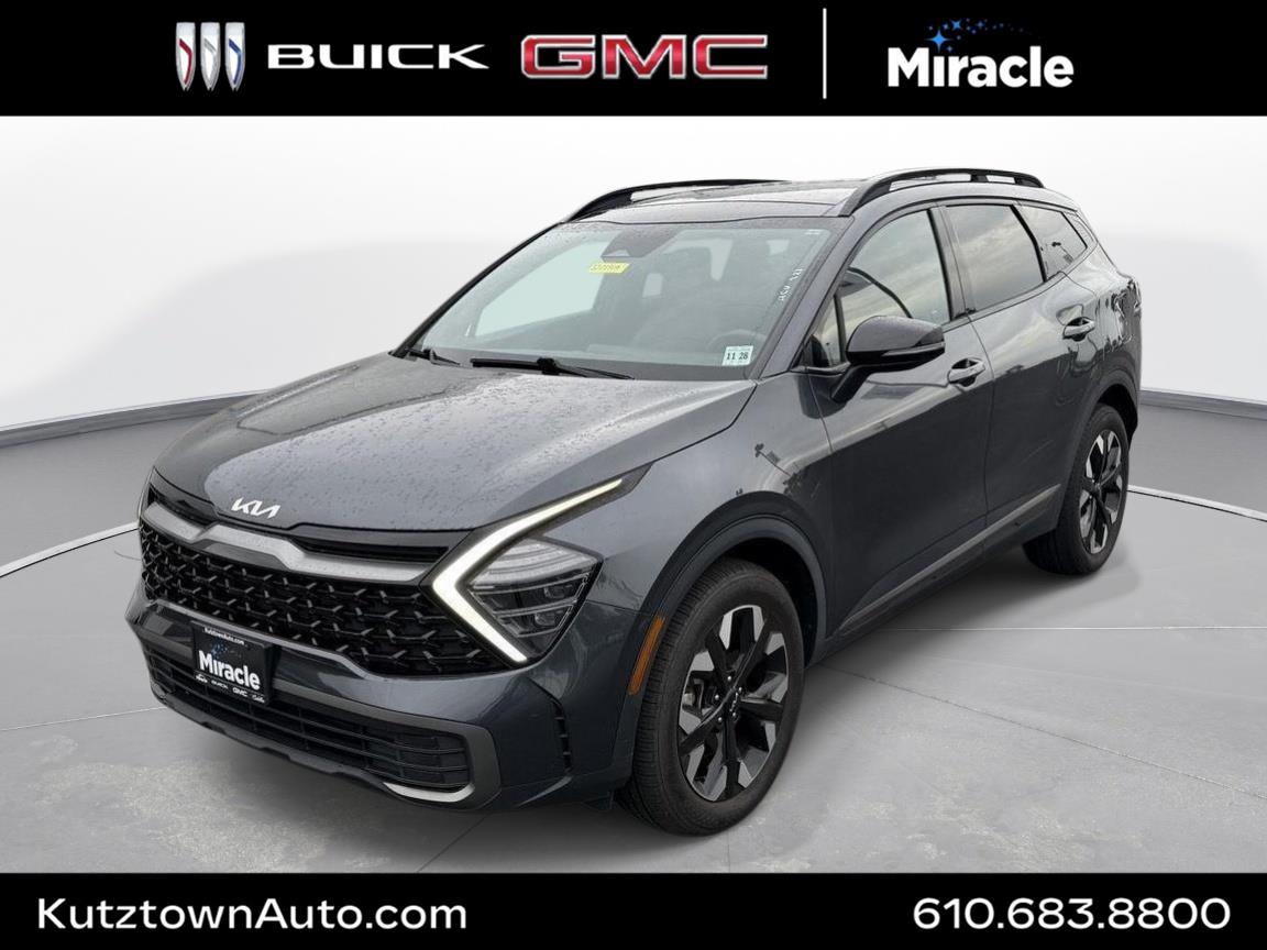 Gravity Gray 2024 Kia Sportage SUV / Crossover All-Wheel Drive Automatic