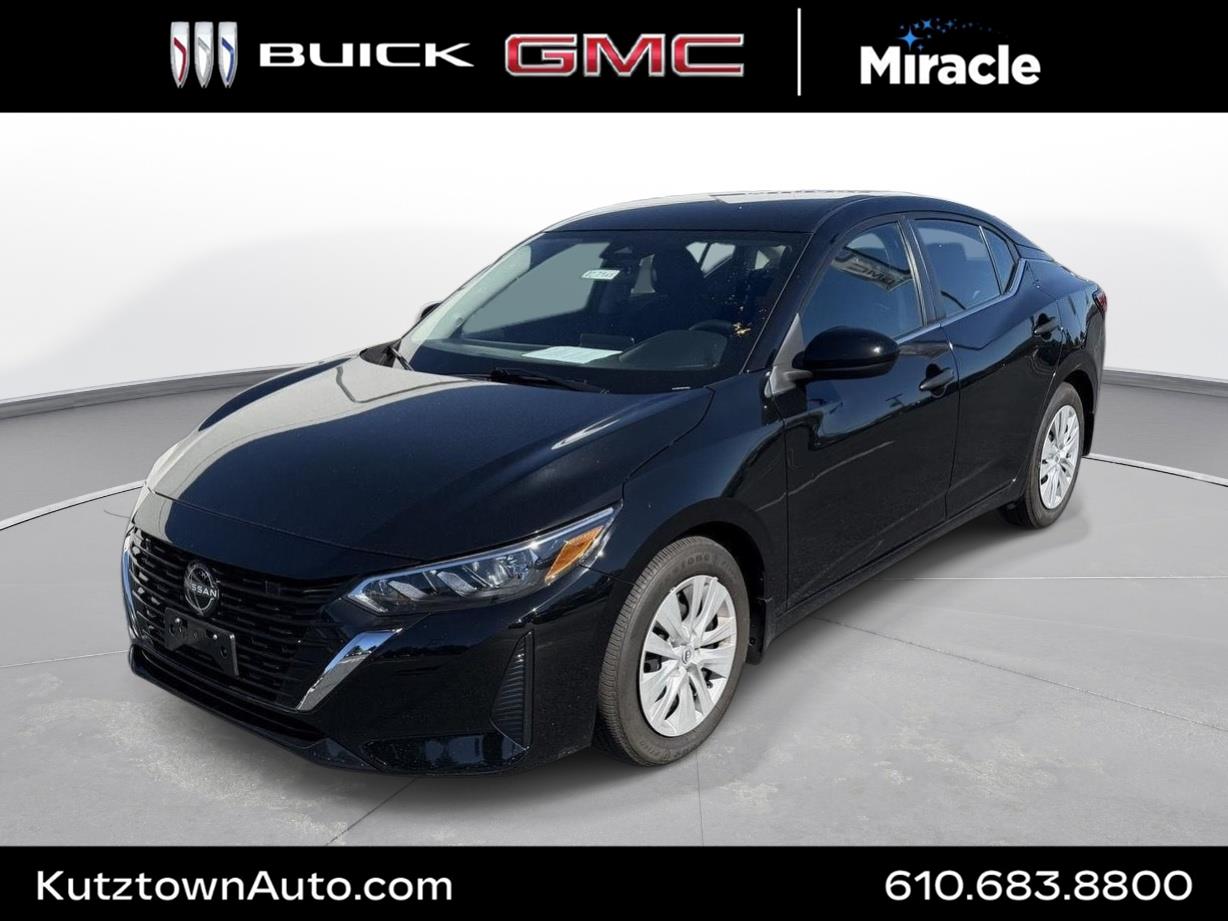 Super Black 2024 Nissan Sentra Sedan Front-Wheel Drive Continuously Variable Transmission