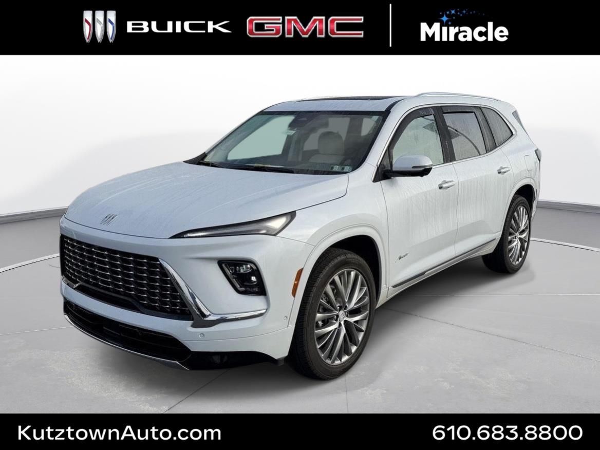 Iridescent White Tricoat 2026 Buick Enclave SUV / Crossover Four-Wheel Drive 8-Speed Automatic