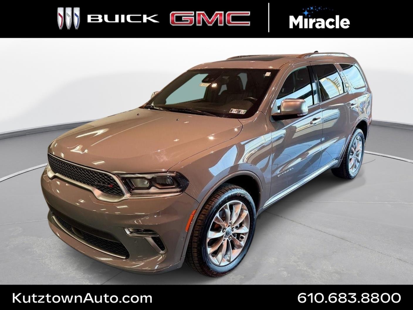 Destroyer Gray Clearcoat 2023 Dodge Durango SUV / Crossover All-Wheel Drive 8-Speed Automatic