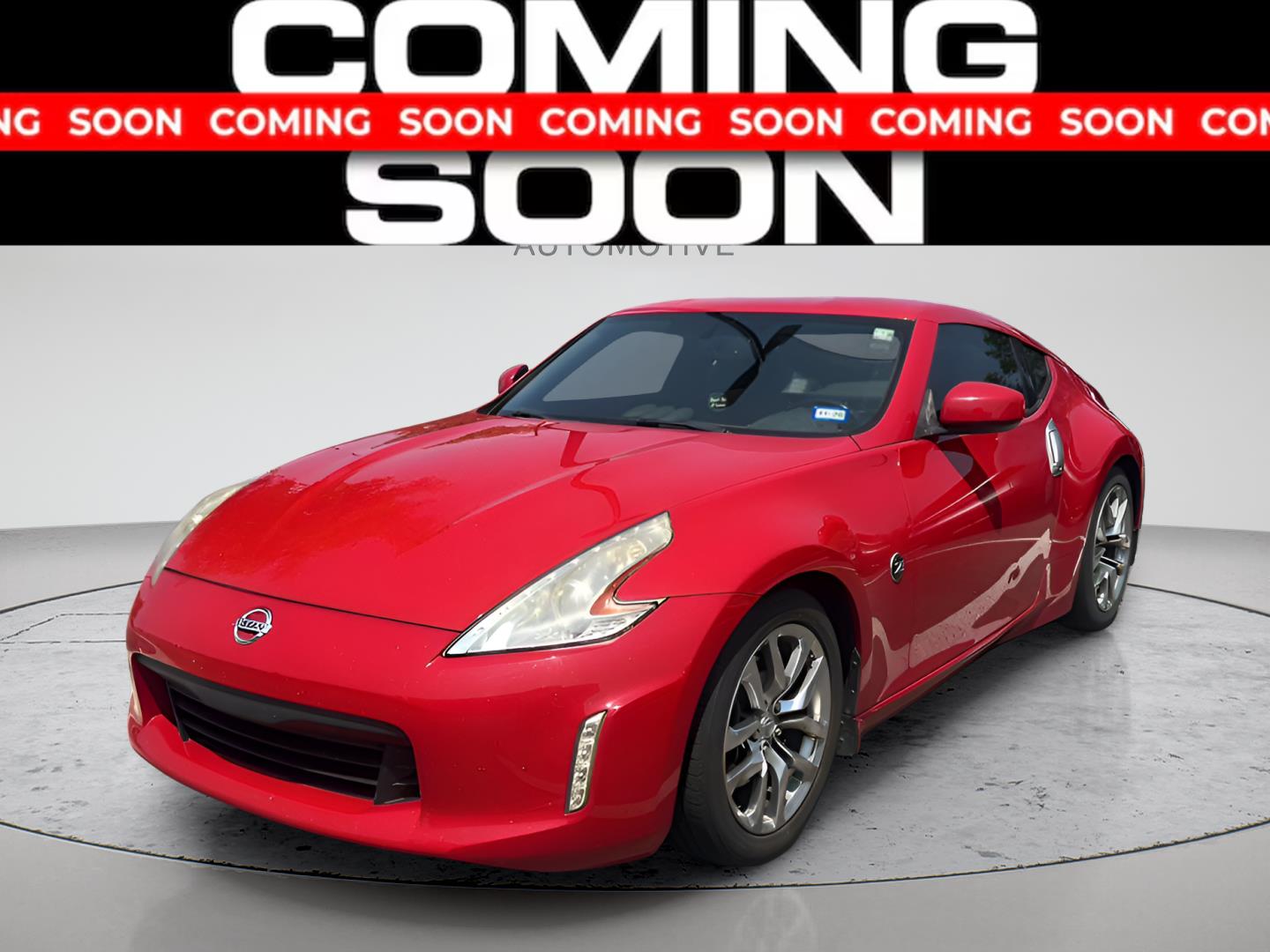 Solid Red 2014 Nissan 370Z Coupe Rear-Wheel Drive Automatic