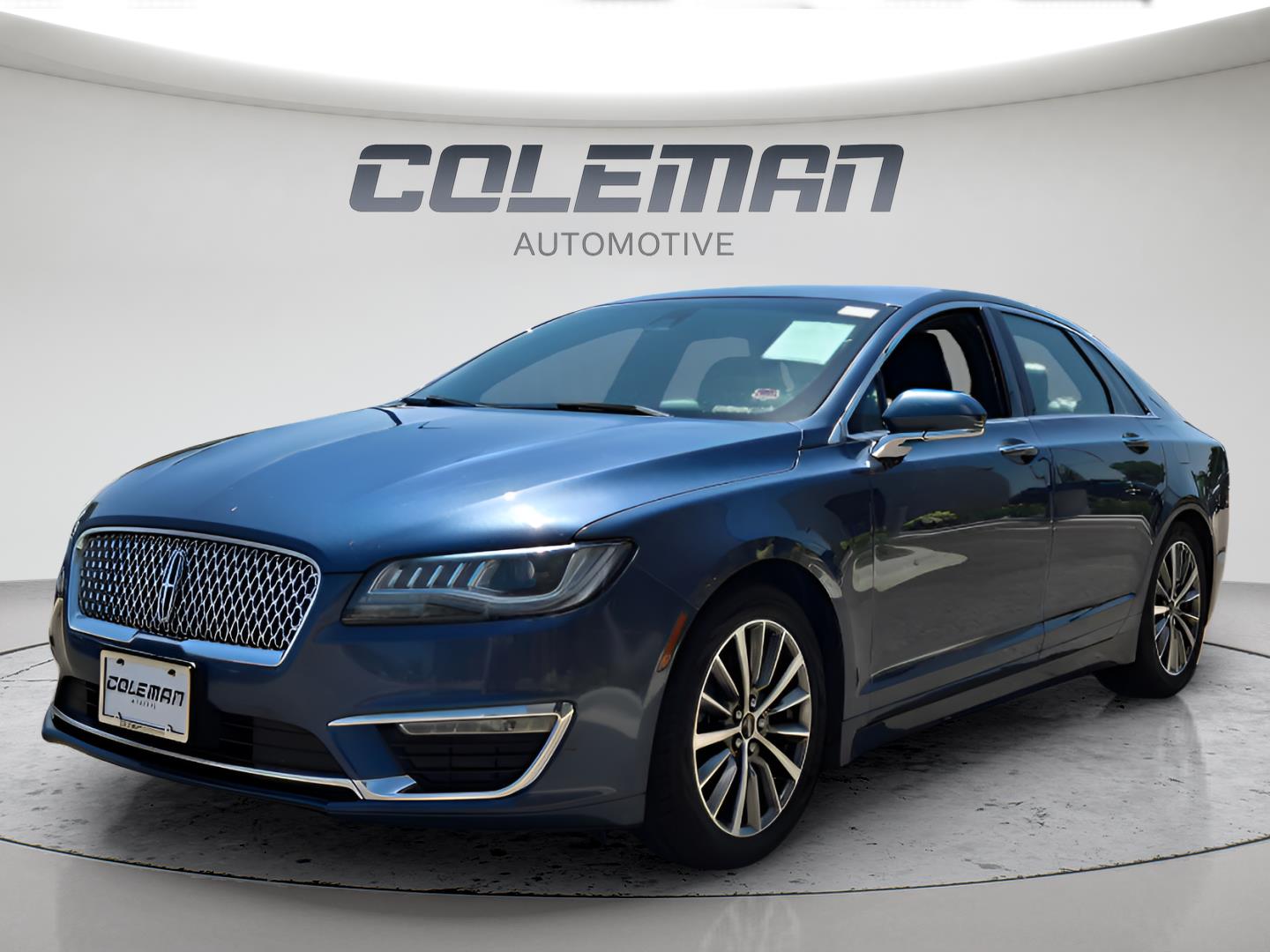 Blue Diamond Metallic 2019 Lincoln MKZ Sedan Front-Wheel Drive 6-Speed Automatic