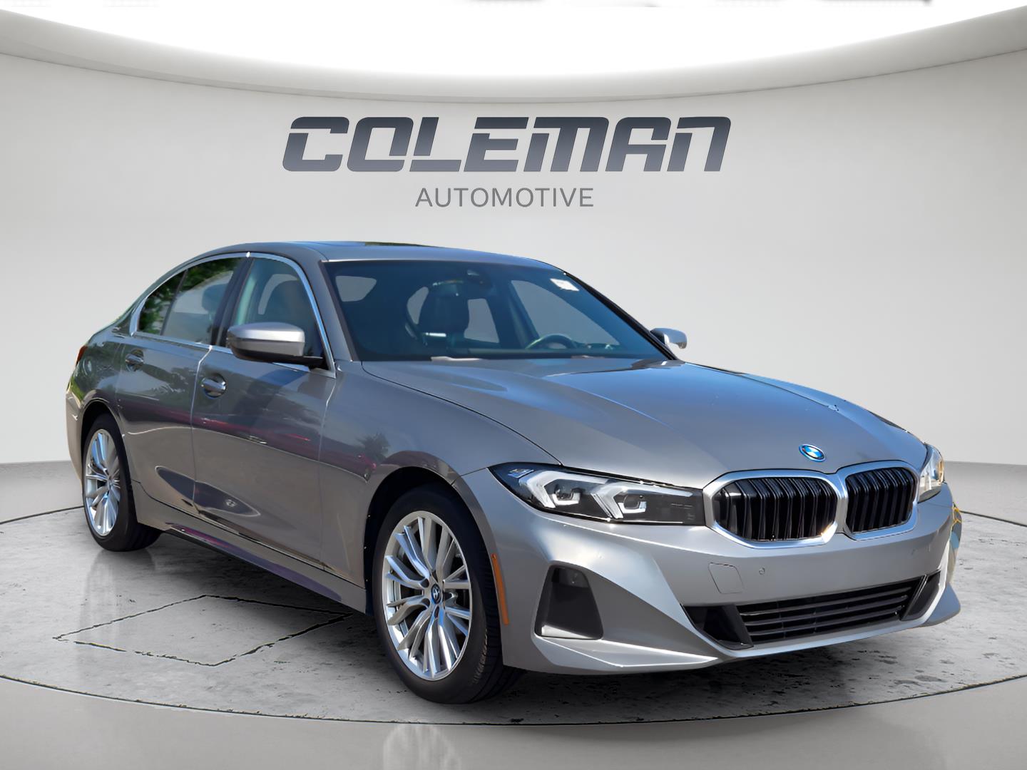 Gray (Skyscraper Grey Metallic) 2024 BMW 3 Series Sedan All-Wheel Drive Automatic